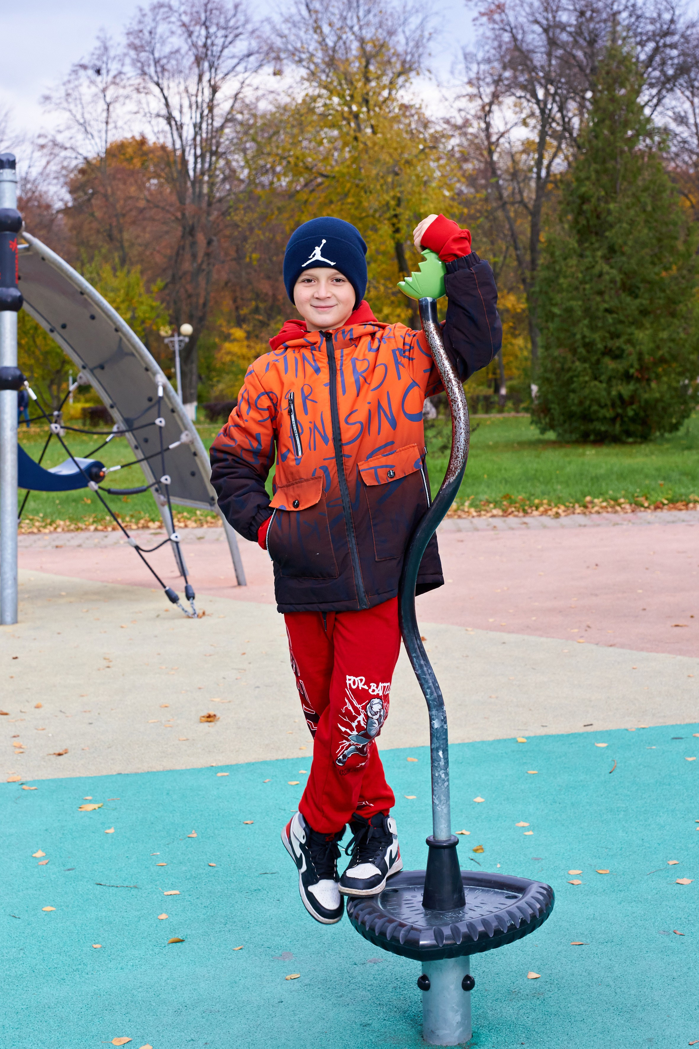 Съёмка в парке осенью. 4 класс. Childrenfoto.ru