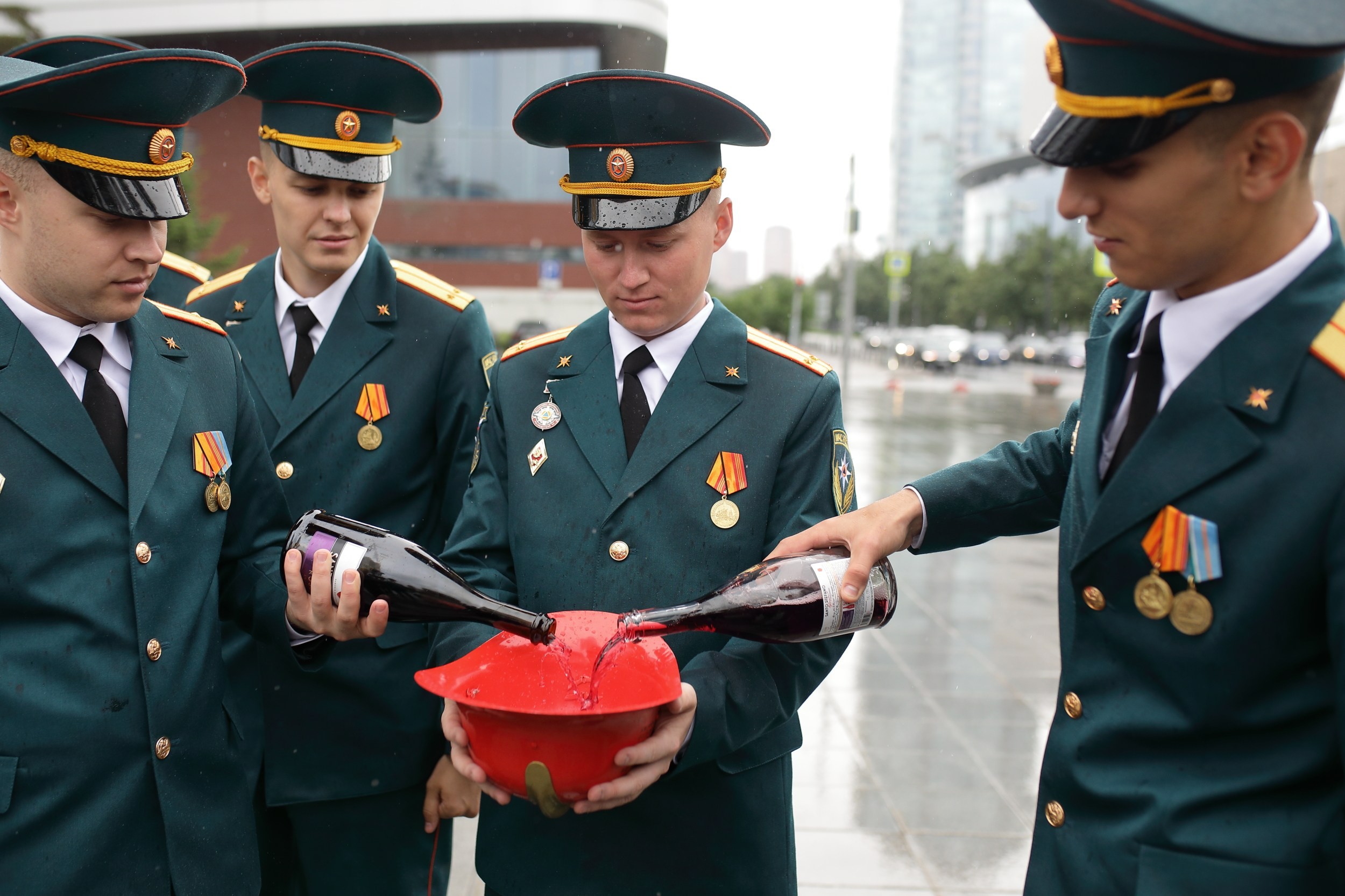 Выпуск Уральского института ГПС МЧС России