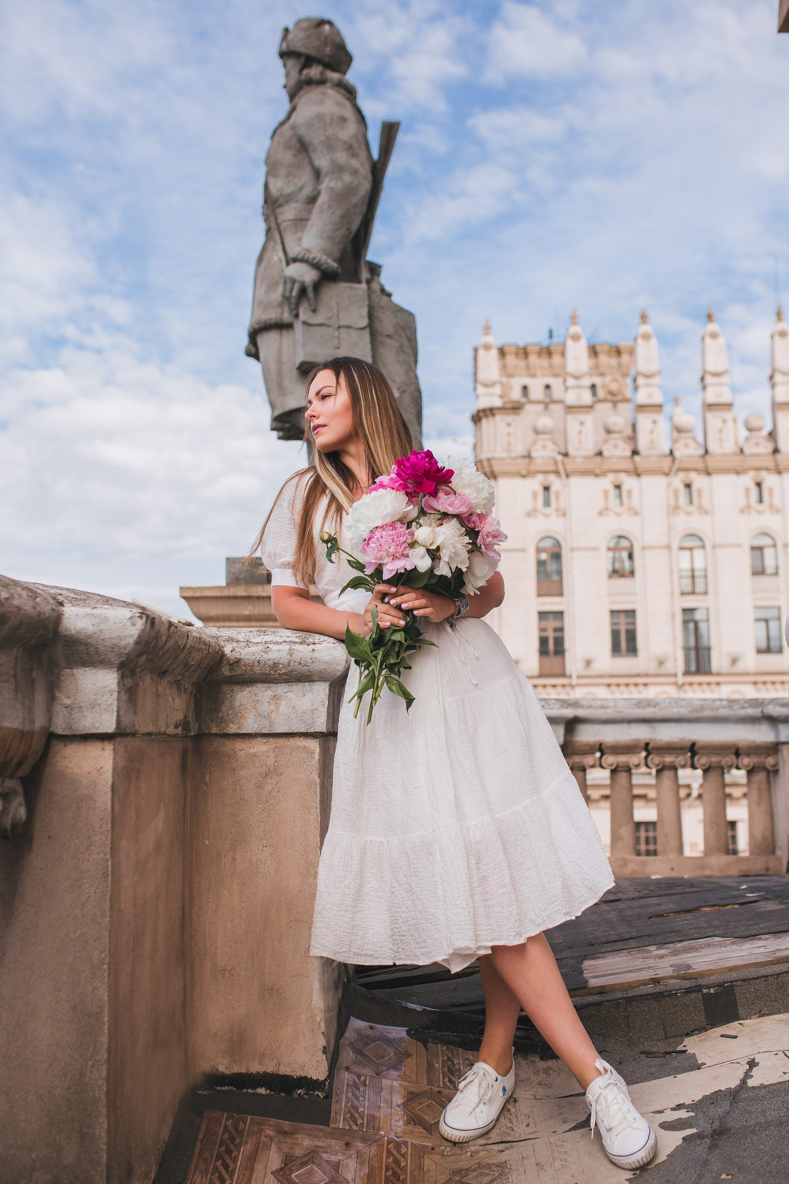 На крыше Минска