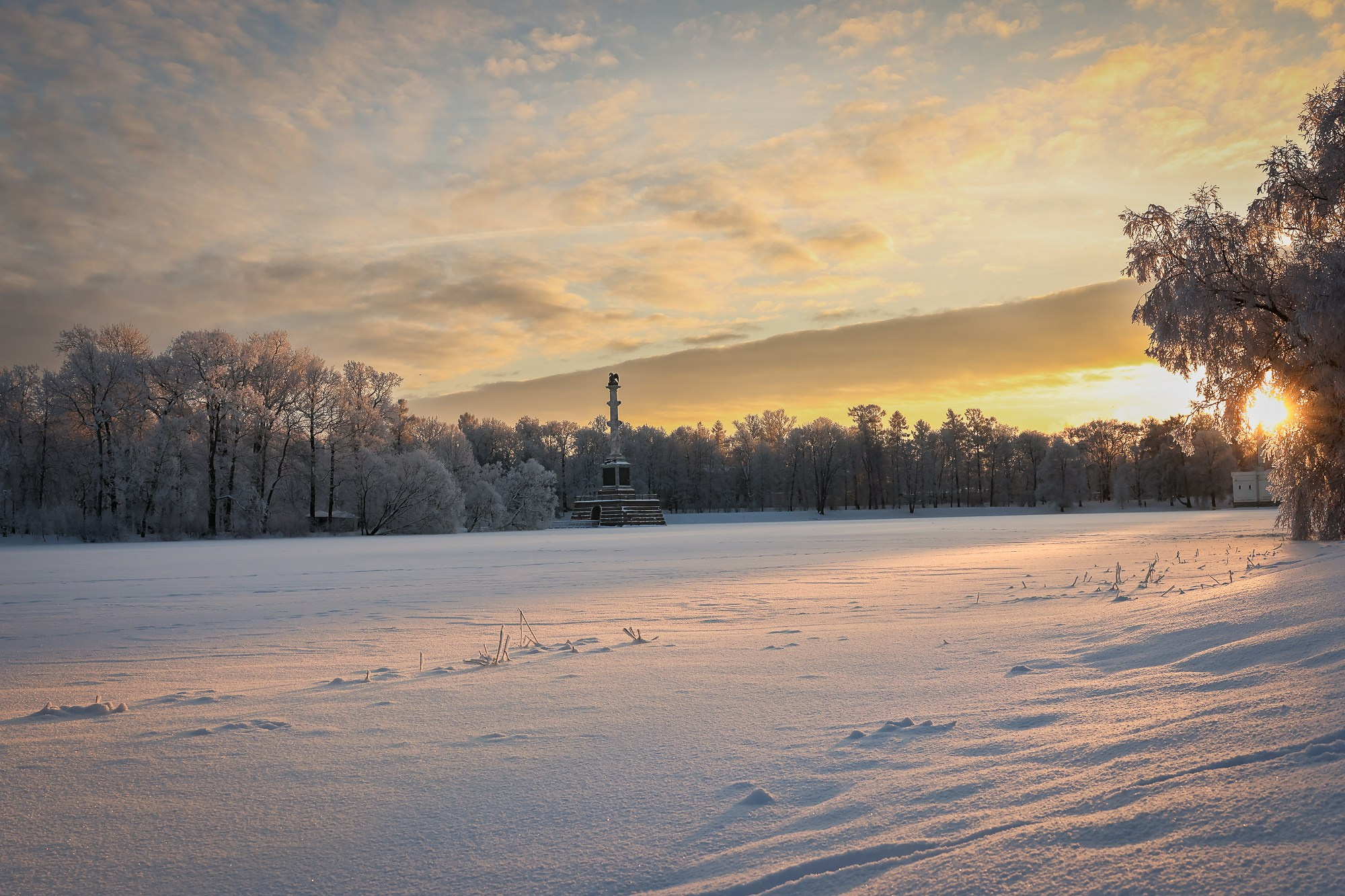 Царское село. Зима. Фотограф портретист в Санкт Петербурге Дроздова Алла