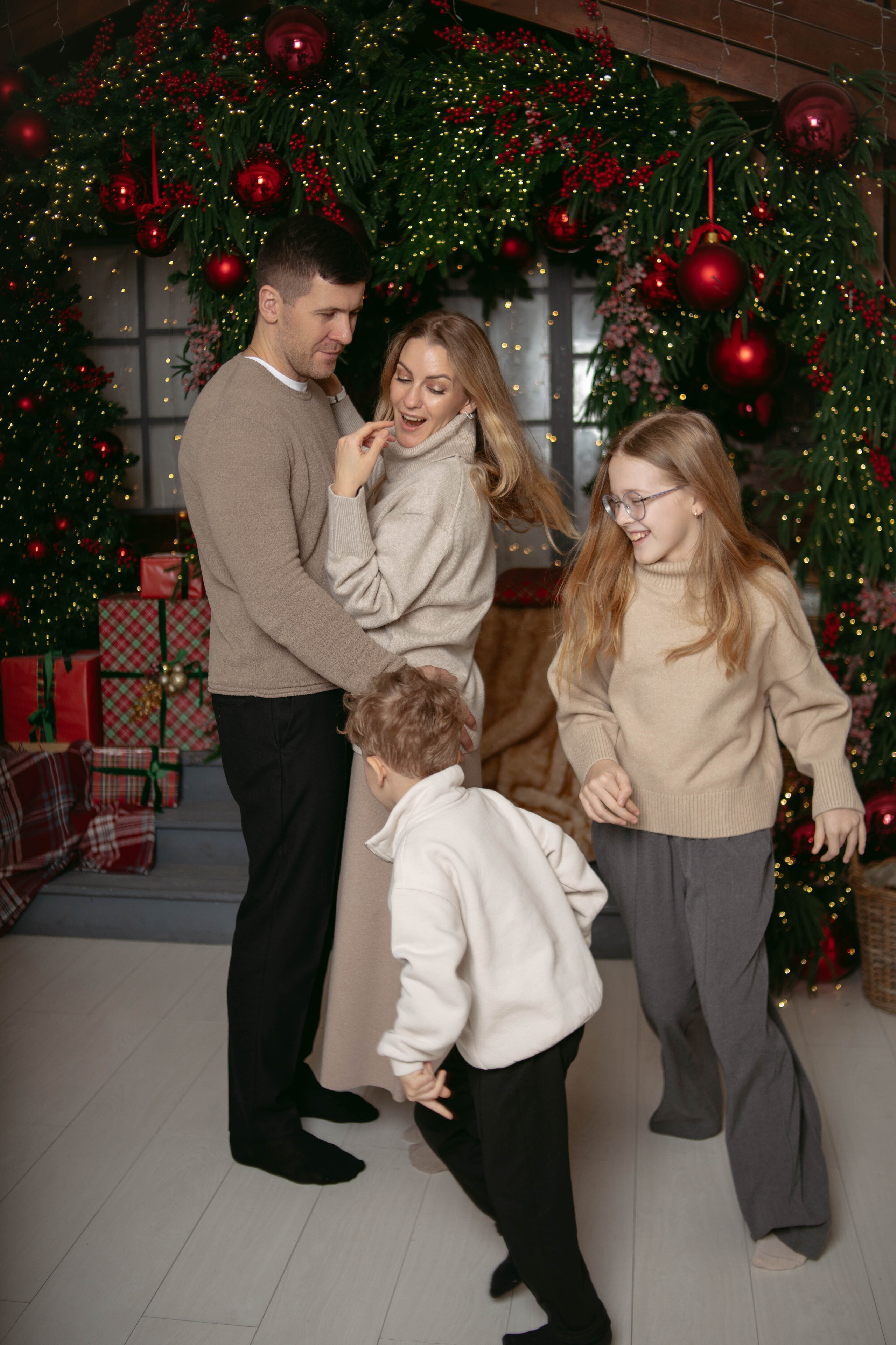 Новогодняя. Семейный фотограф Гульцовская Екатерина