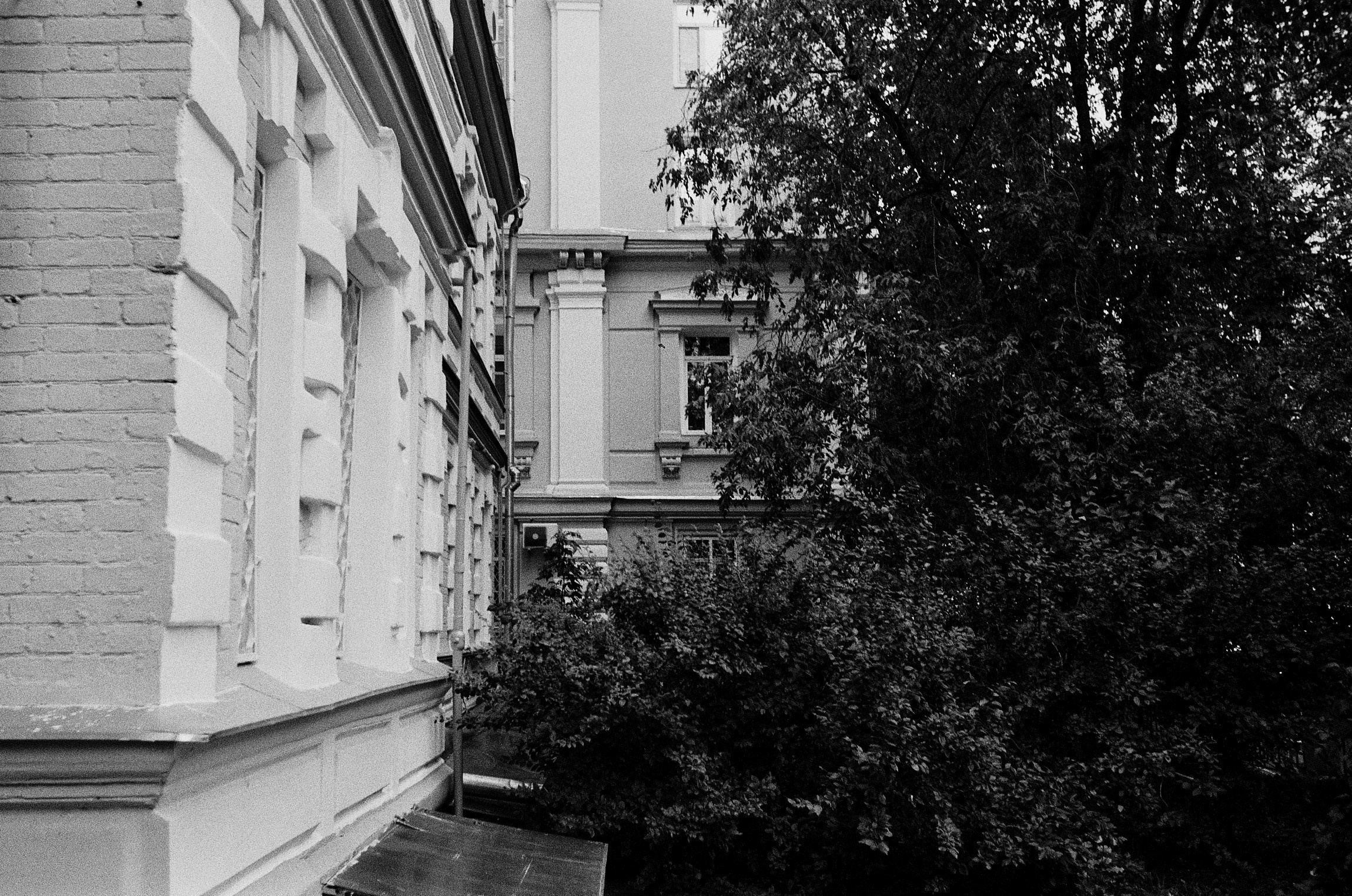 A walk around Moscow. Ostozhenka. The Other Pavel Potseluev — film photography and mastery of meat business