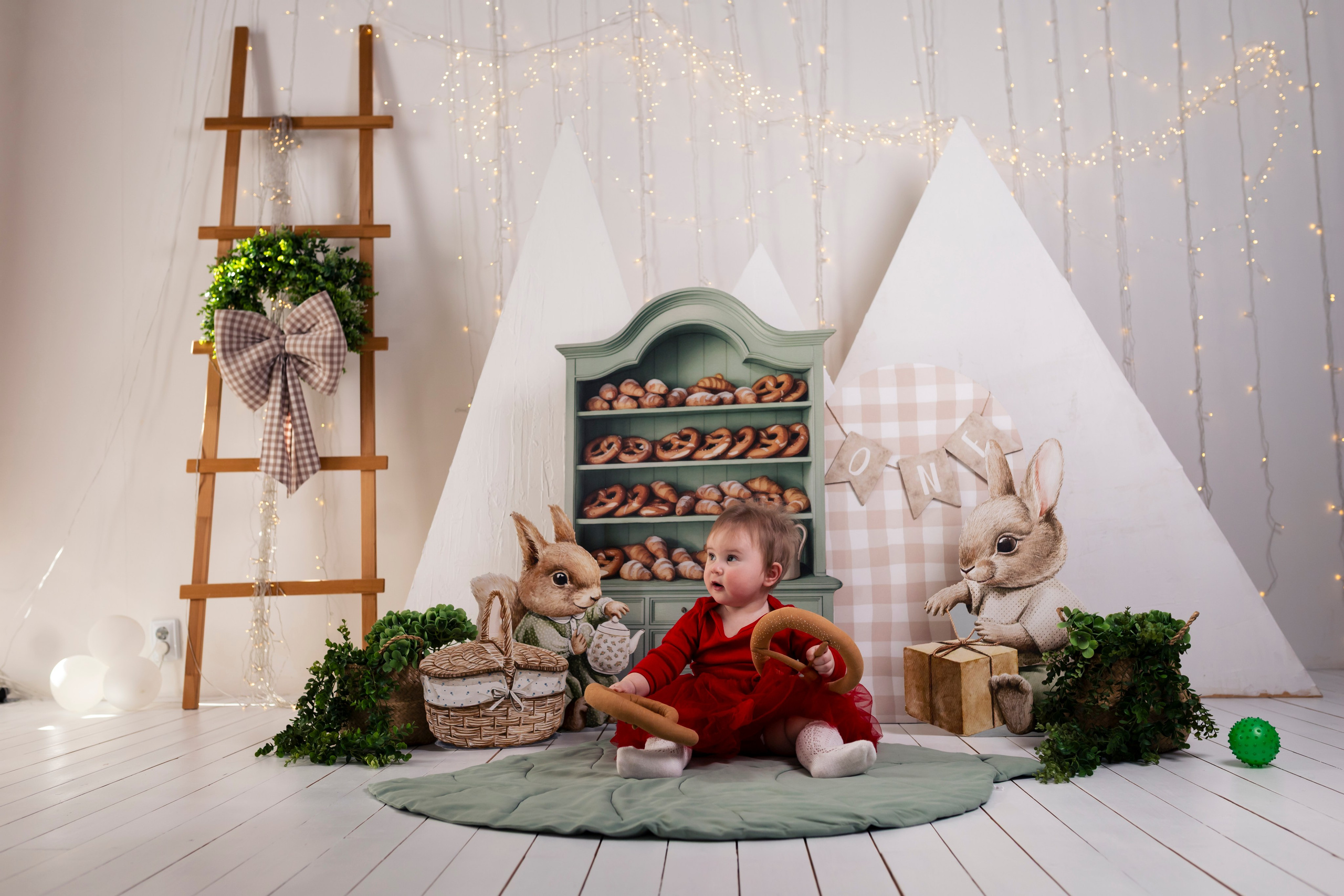 Детская фотосессия в студии. Фотограф Каримов Виктор