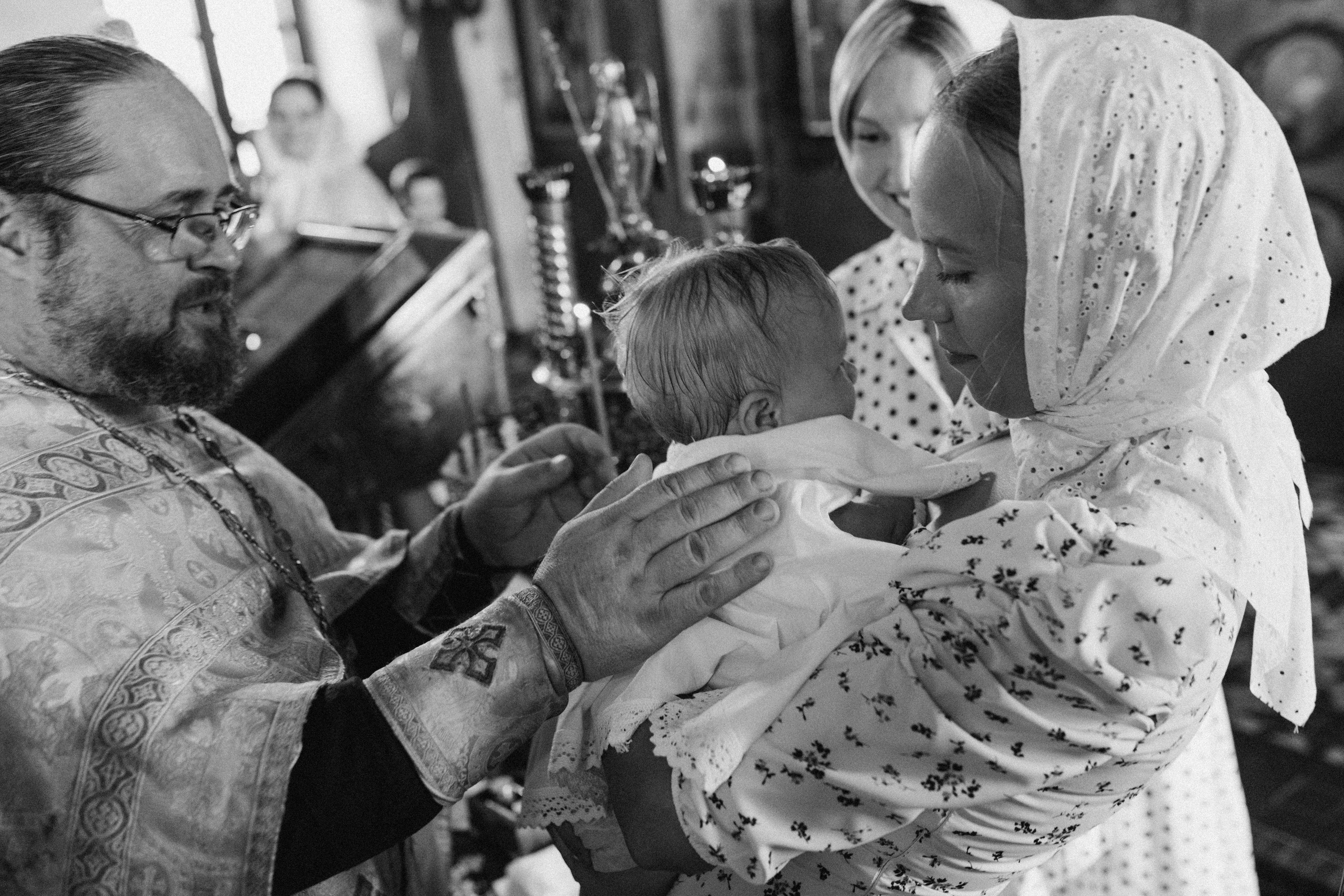 Крещение Марии. Семейный фотограф в Обнинске