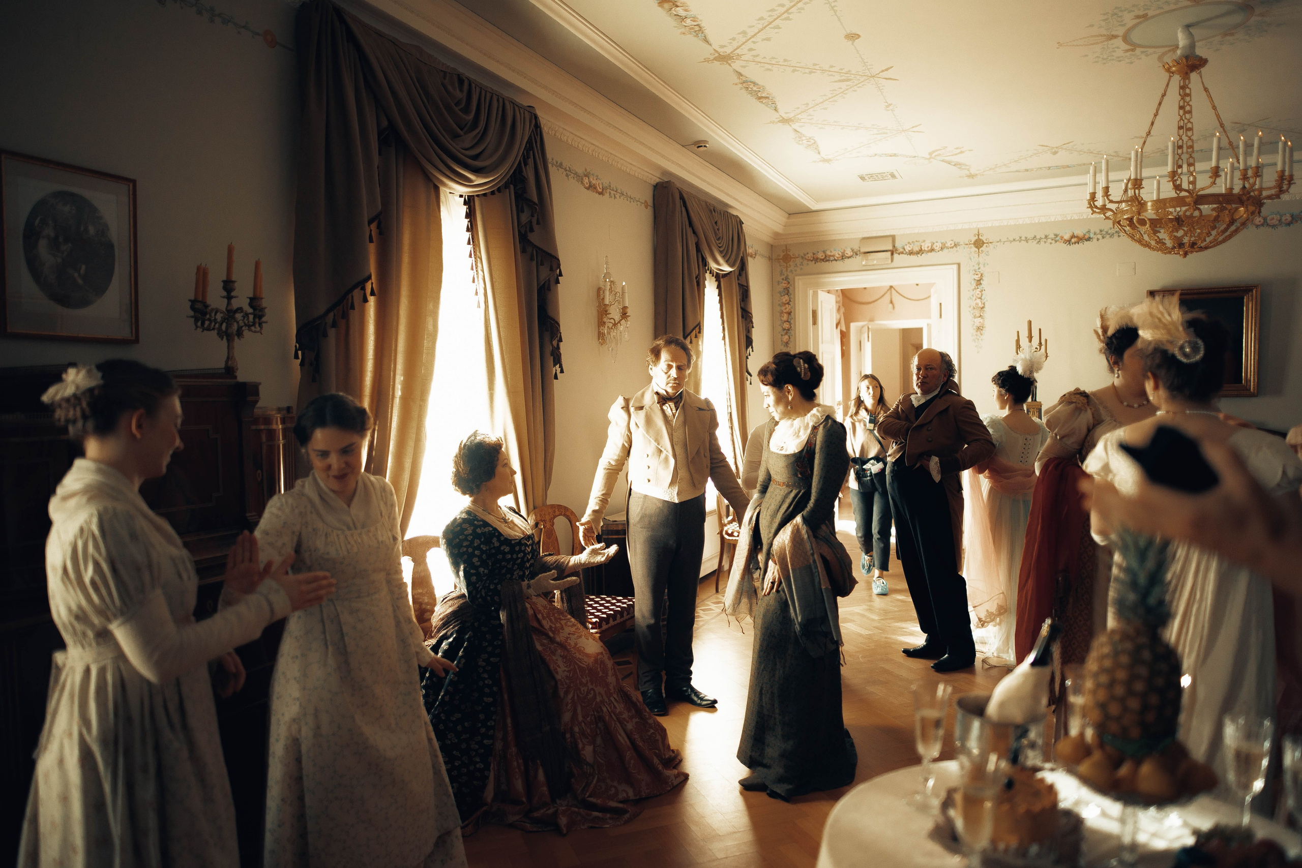 Бэкстейдж с фильма «Онегин». Фотограф Veronika Potaseva