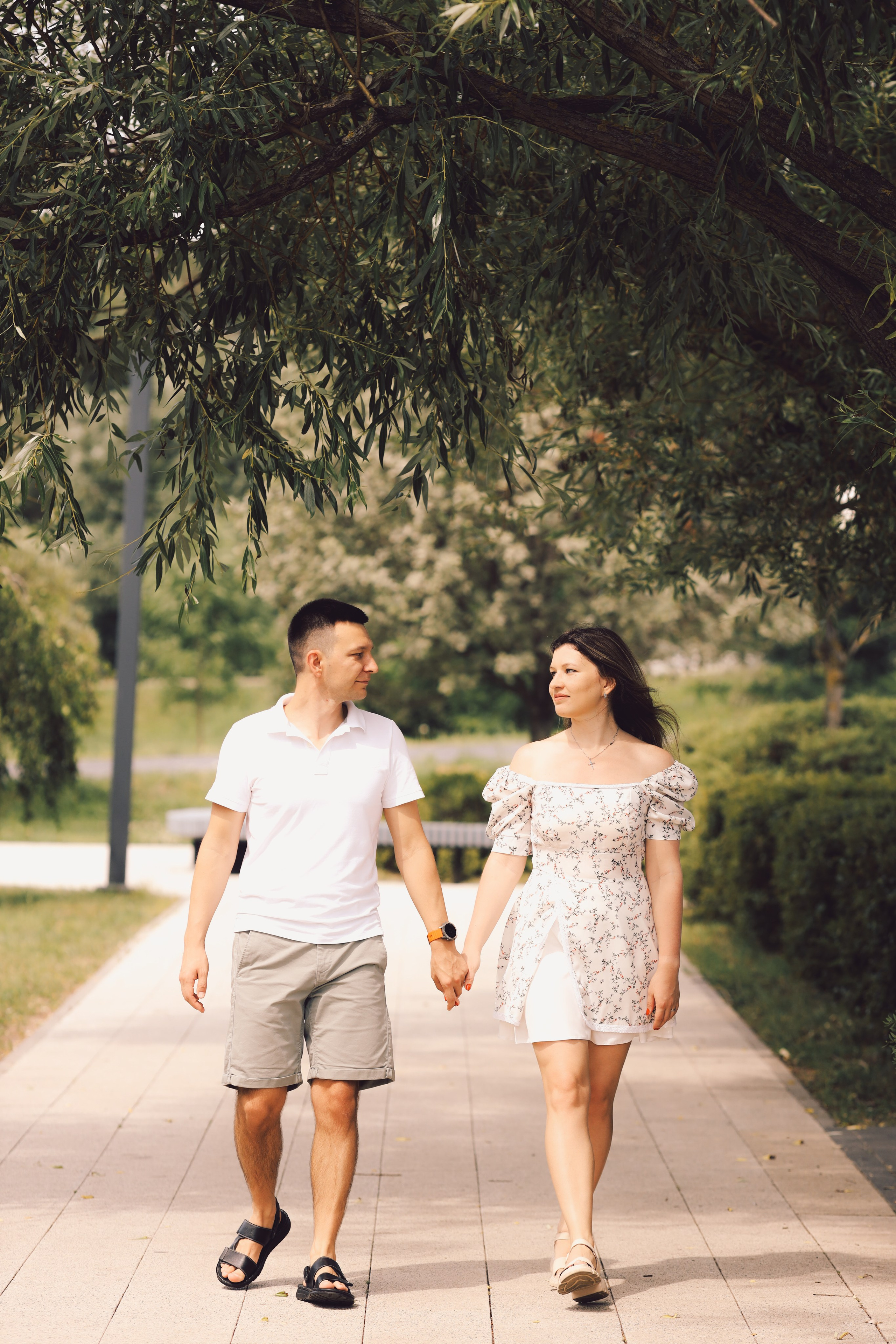 Семейная фотосессия летом. Фотограф АняКа Мытищи