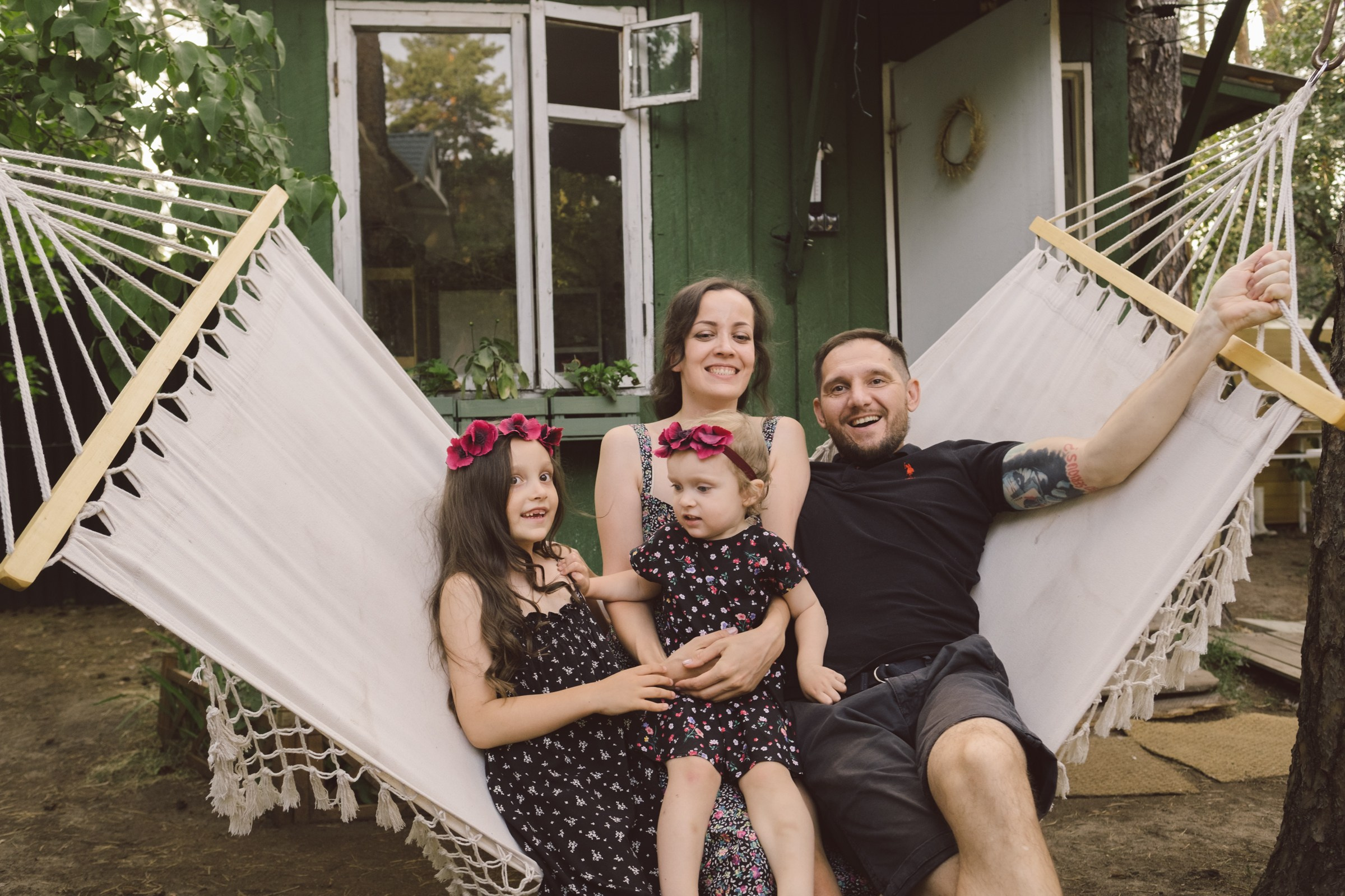 На даче. Свадебные и семейные фотографы в Москве Максим и Оксана Первомай