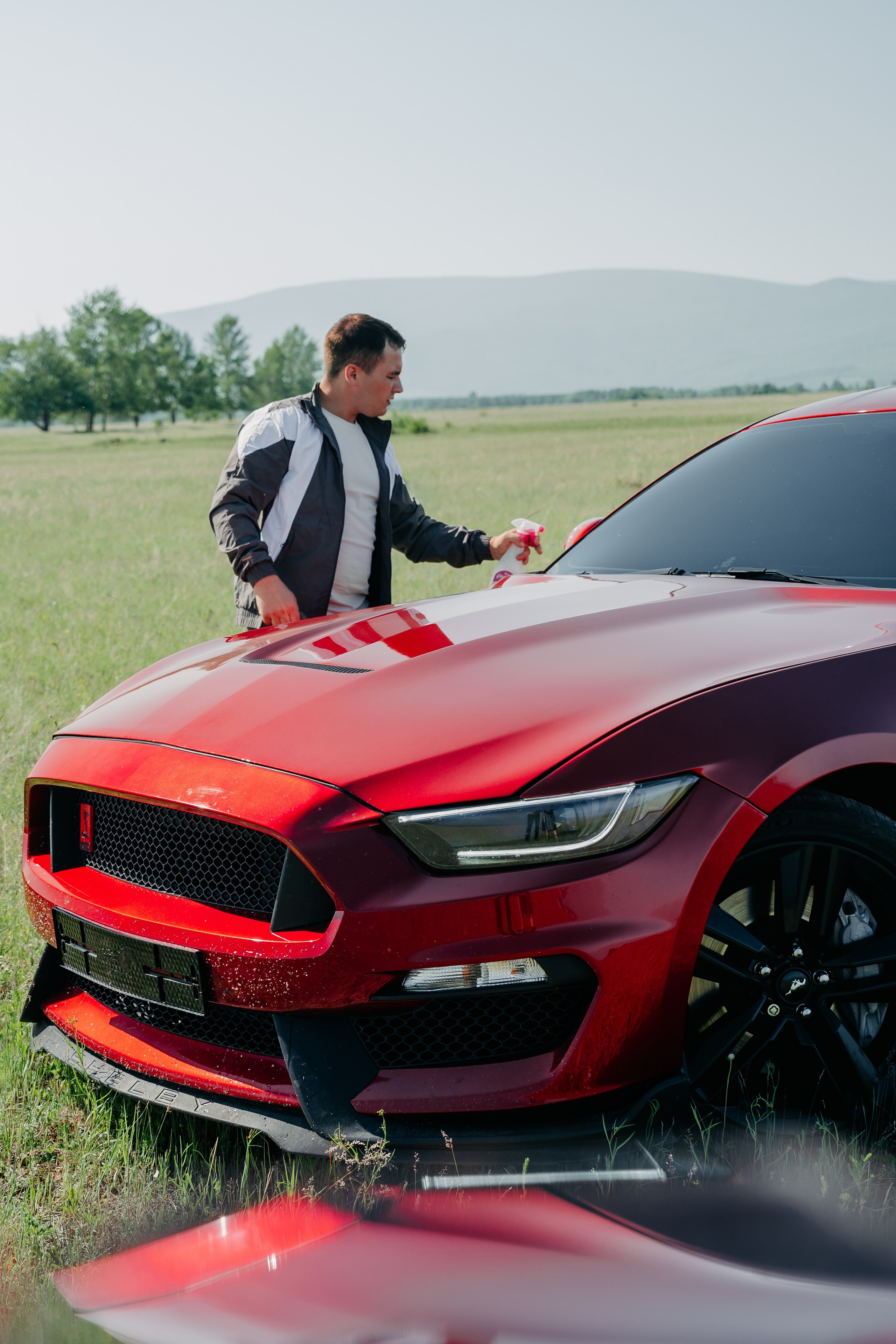 Ford Mustang. Фотограф, видеограф и пилот дрона на Байкале