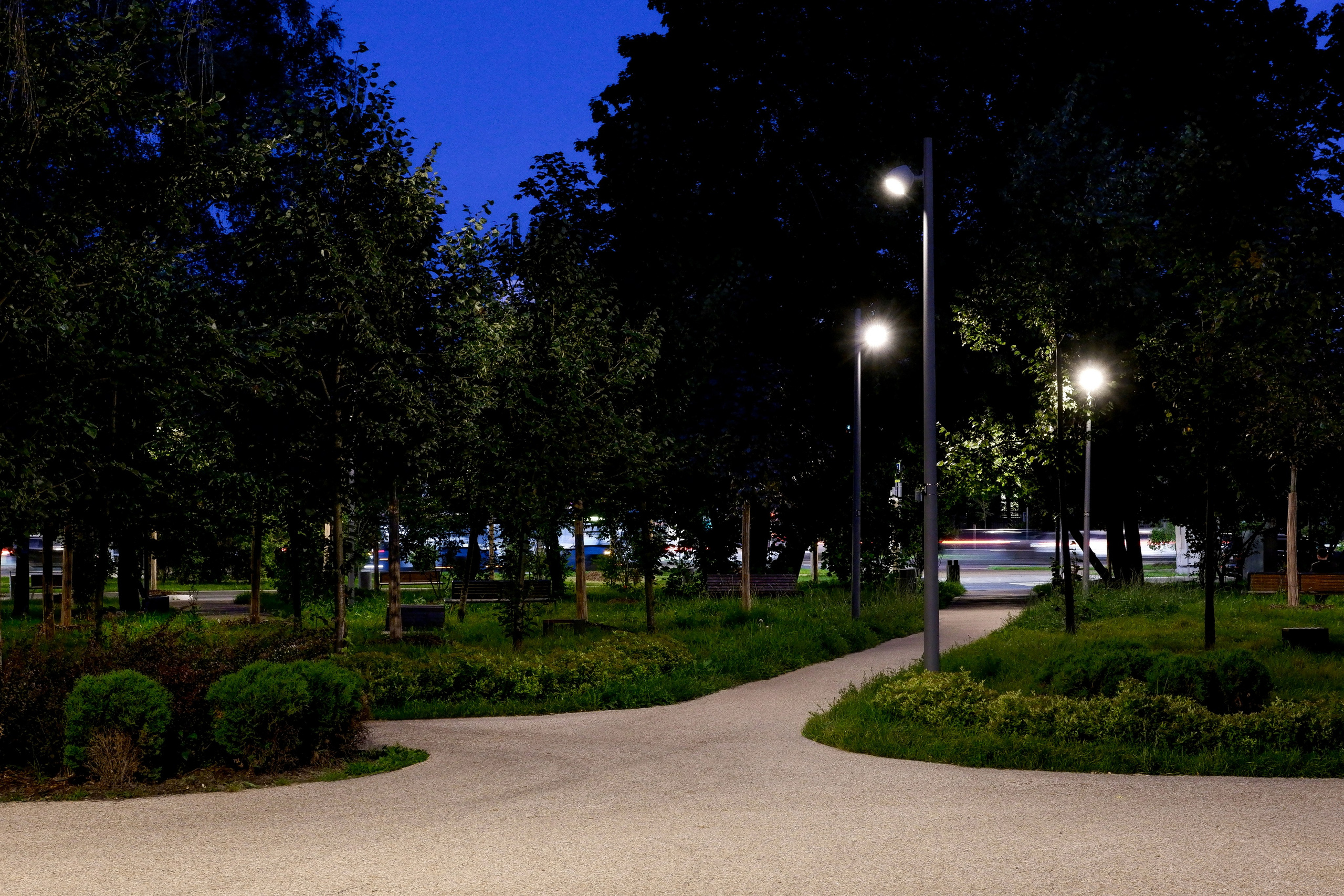 Благоустройство Ленинского проспекта. Михаил Мулач | Архитектурный фотограф