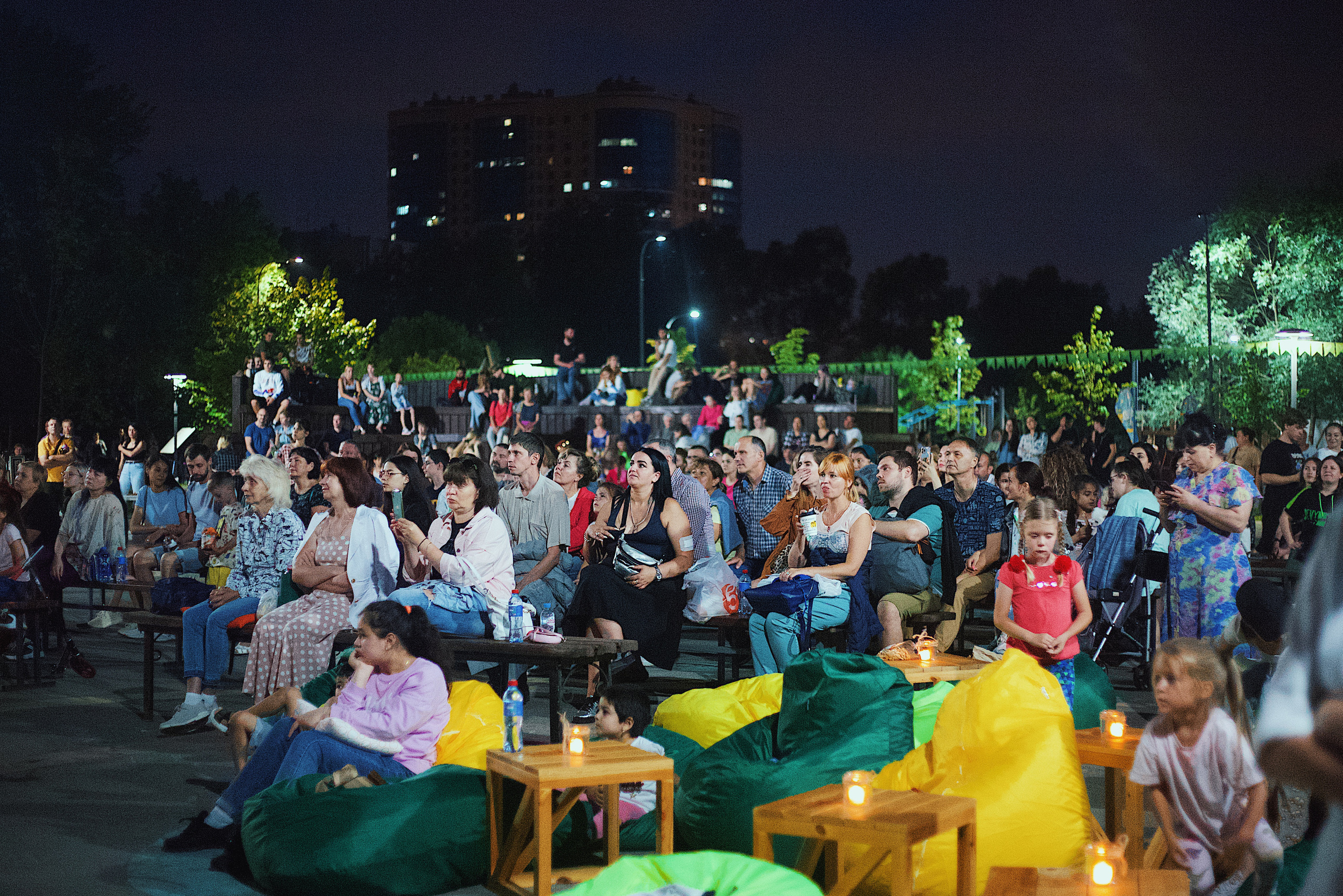 Ночь в парке. Виктория Еремина — фотограф и видеограф в Москве