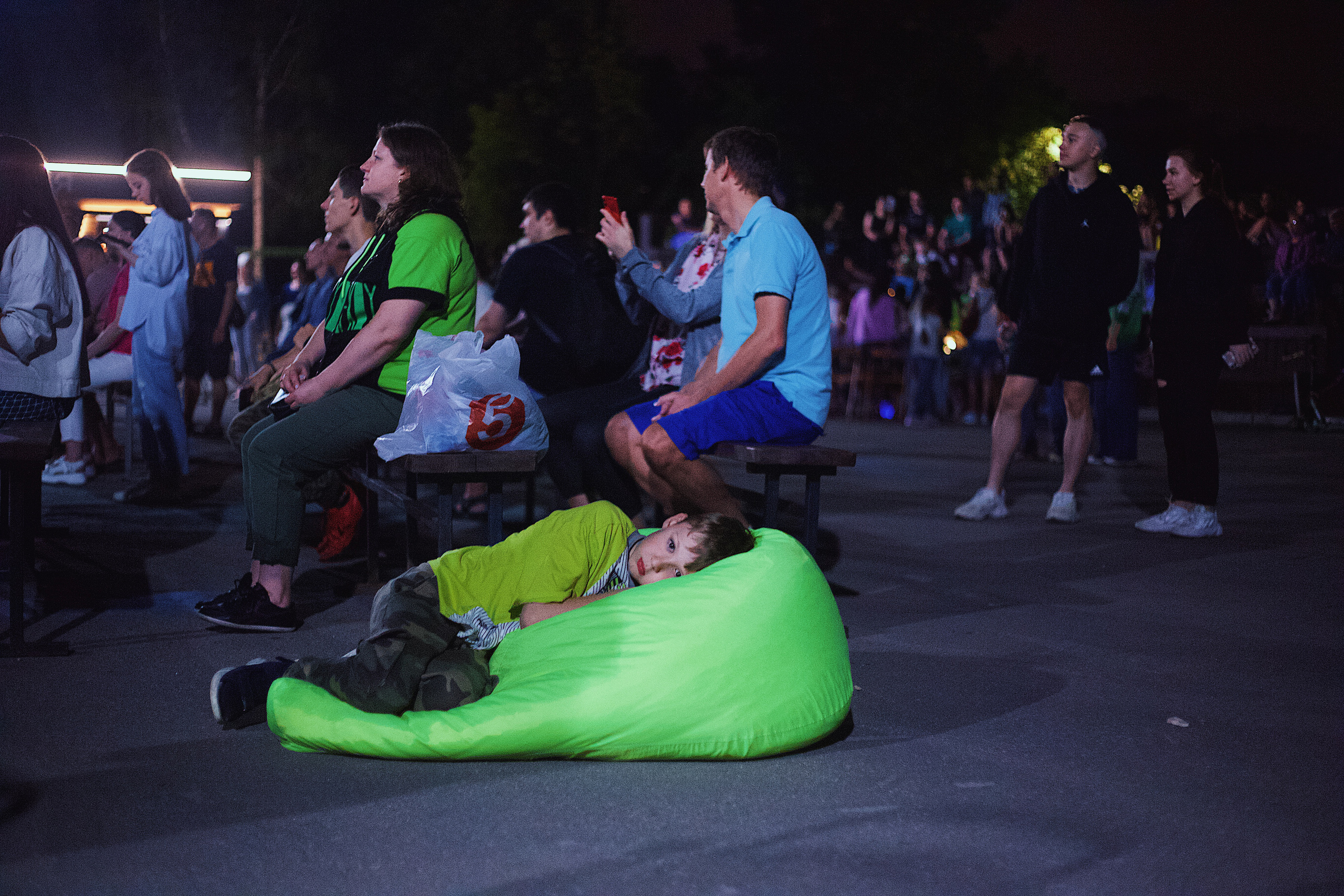 Ночь в парке. Виктория Еремина — фотограф и видеограф в Москве