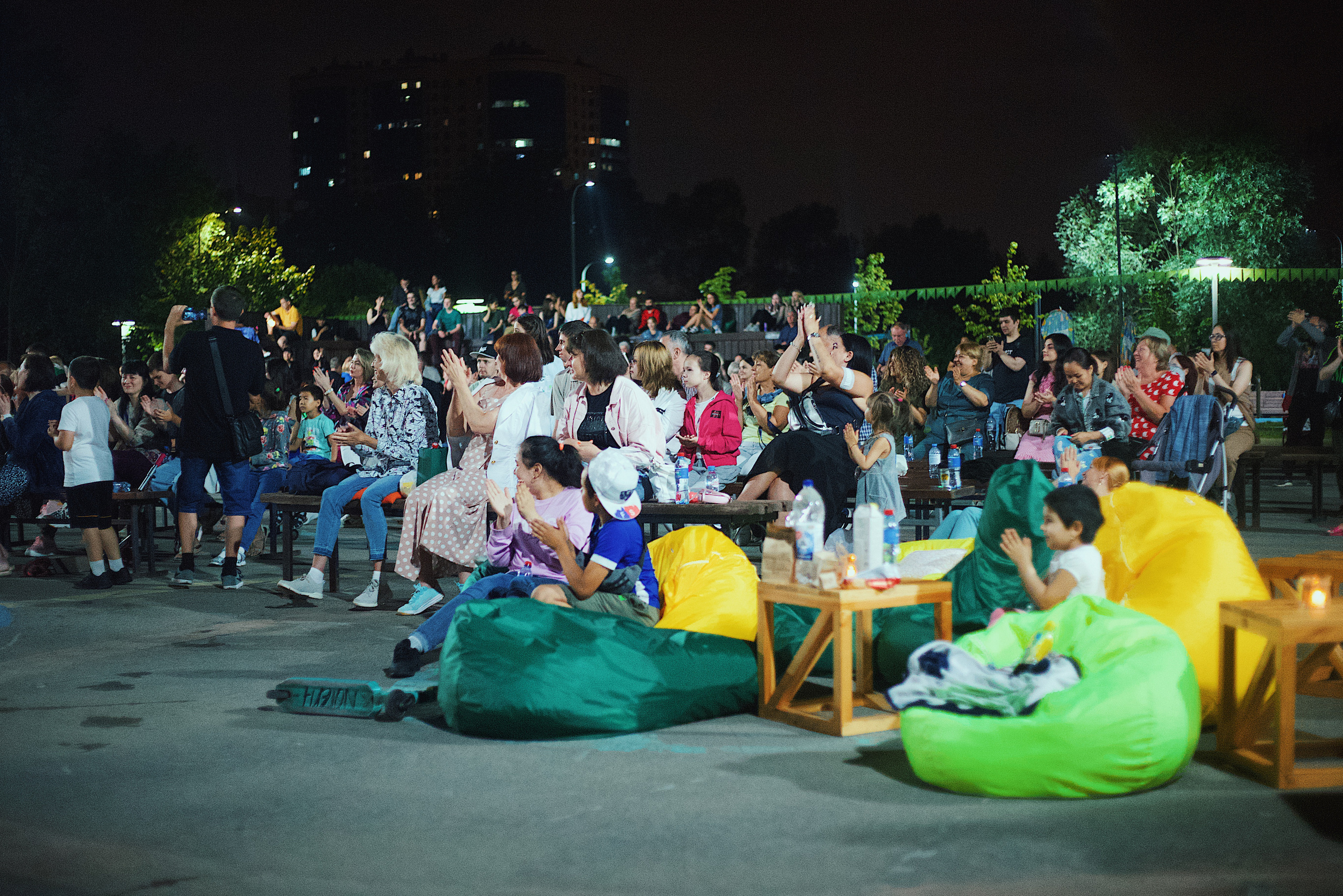 Ночь в парке. Виктория Еремина — фотограф и видеограф в Москве
