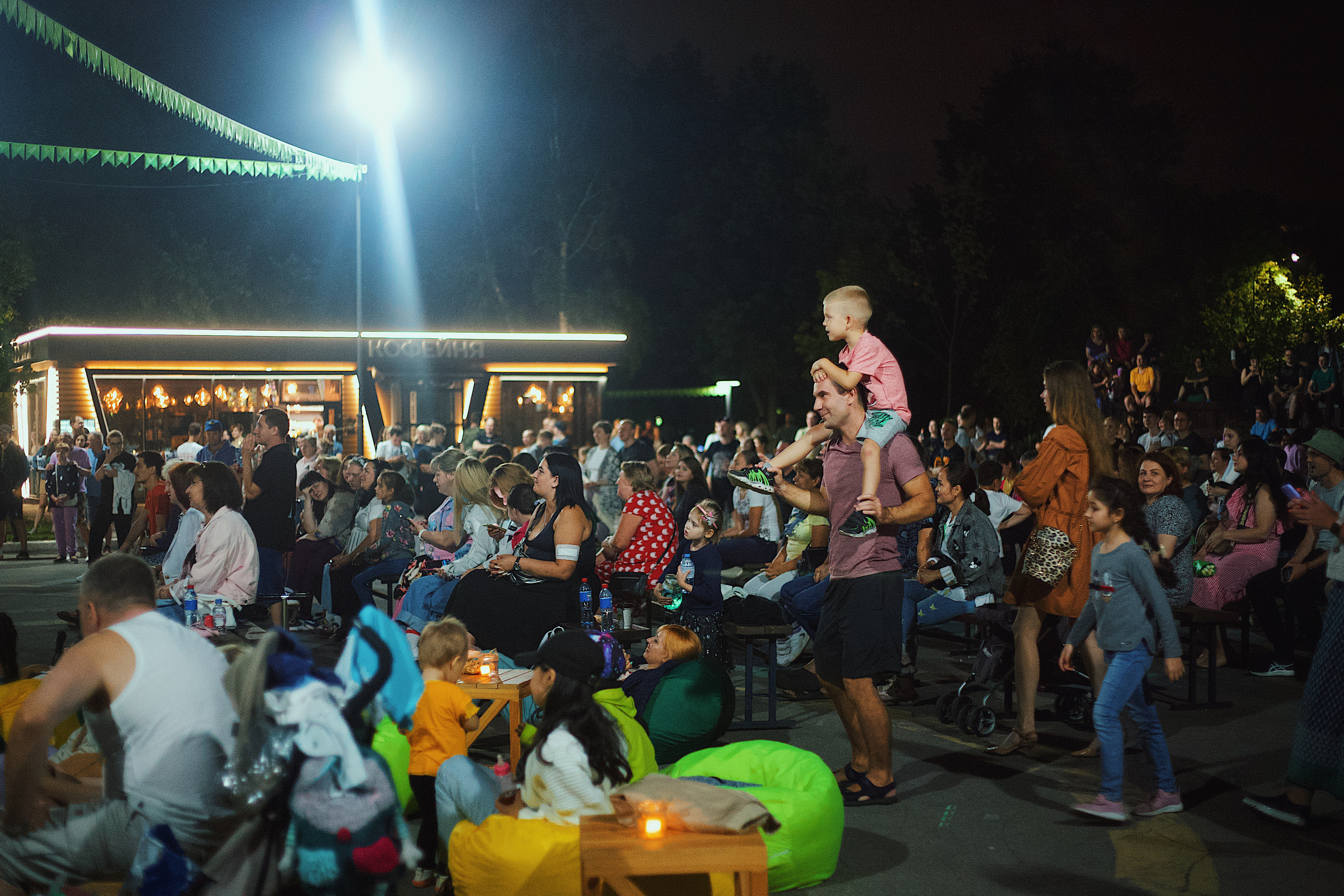 Ночь в парке. Виктория Еремина — фотограф и видеограф в Москве