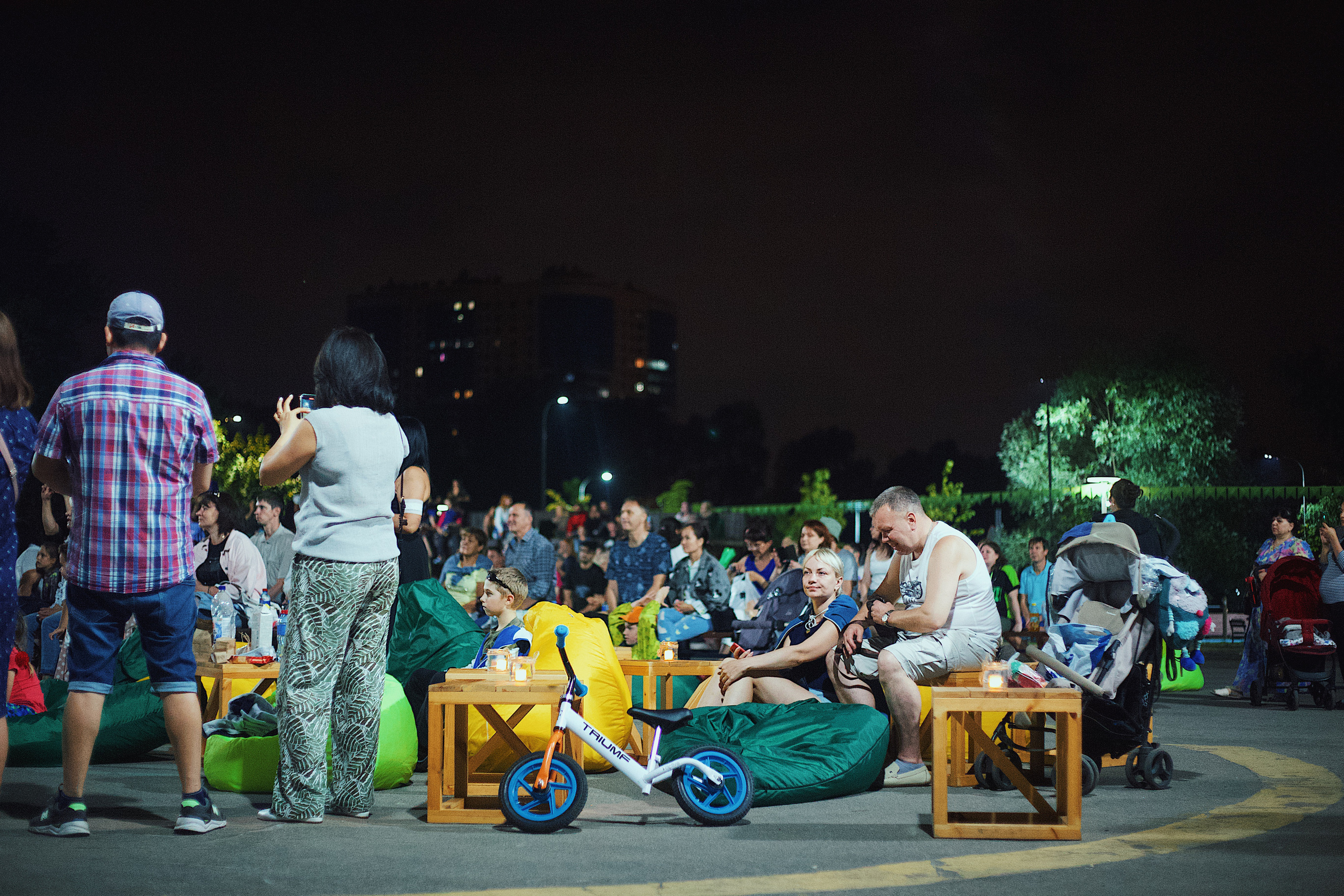 Ночь в парке. Виктория Еремина — фотограф и видеограф в Москве