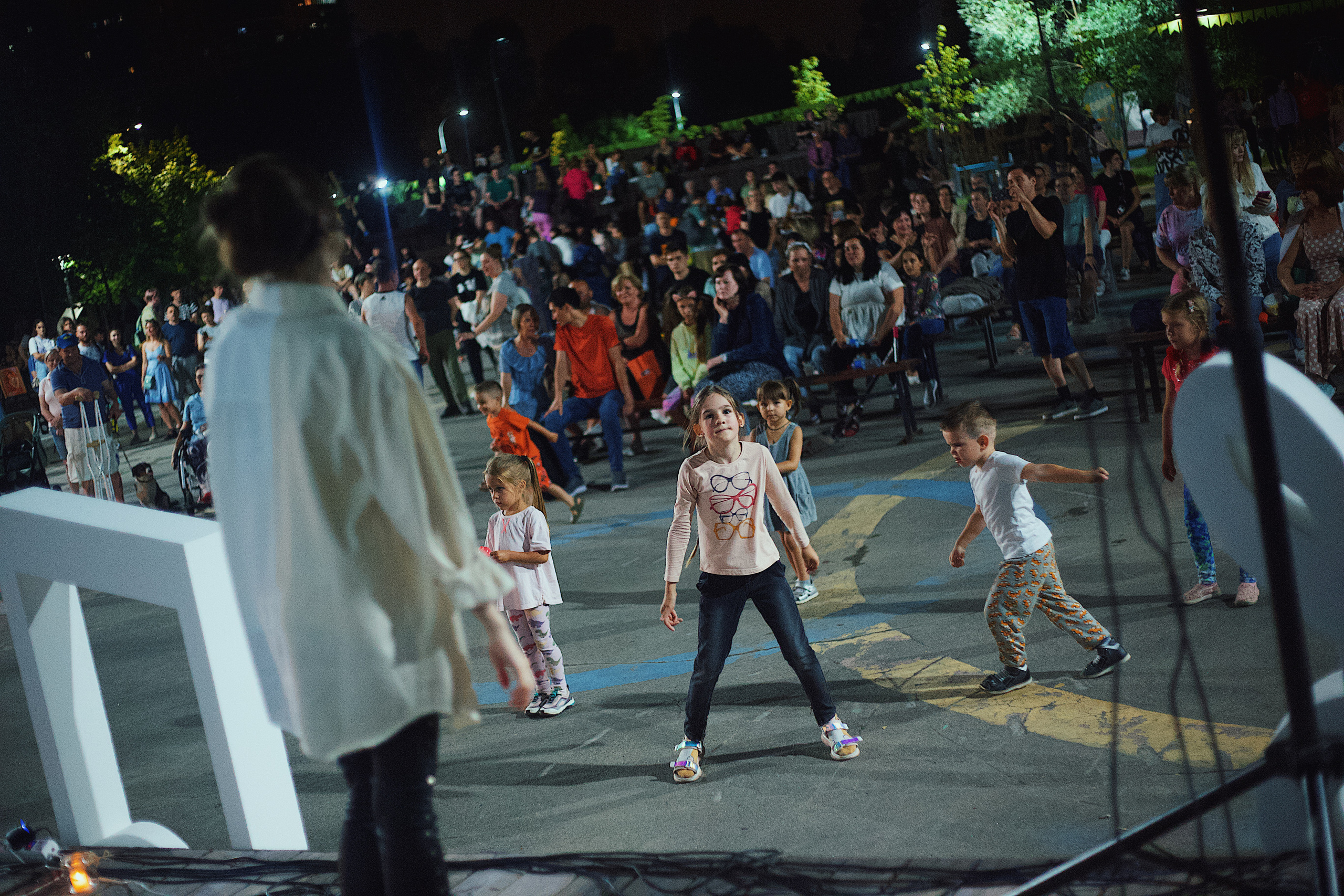 Ночь в парке. Виктория Еремина — фотограф и видеограф в Москве