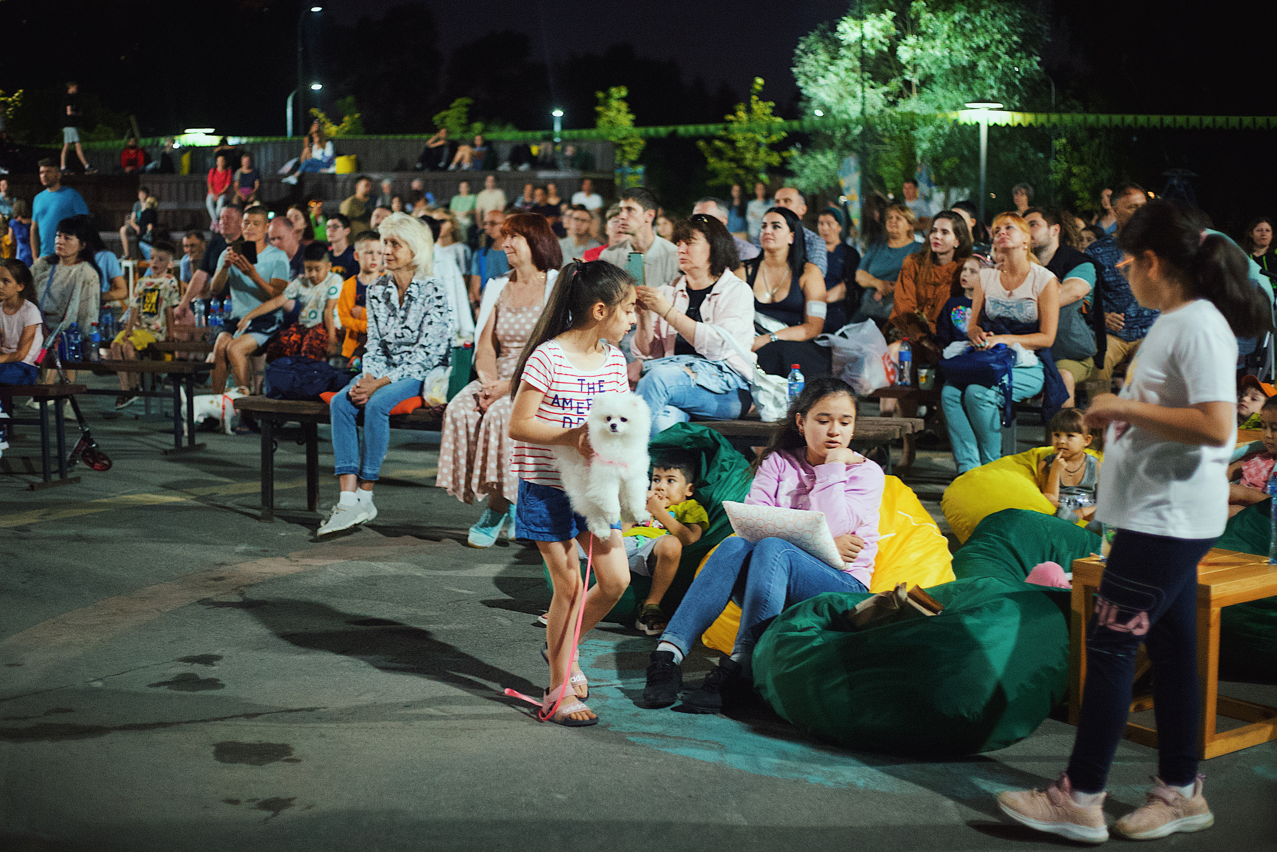 Ночь в парке. Виктория Еремина — фотограф и видеограф в Москве