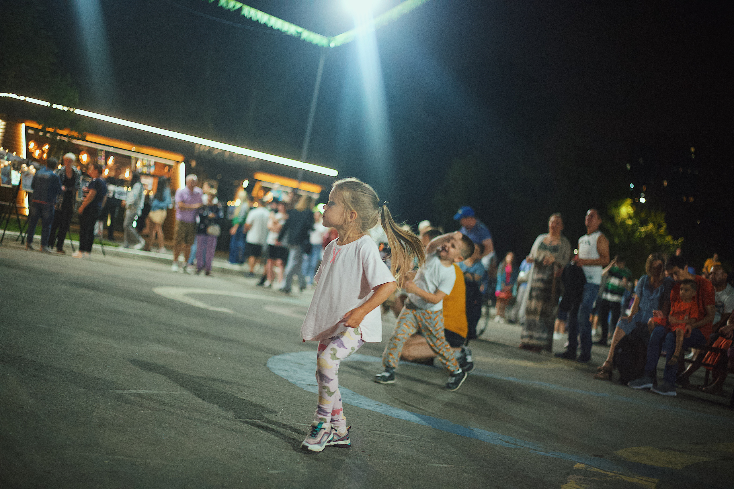 Ночь в парке. Виктория Еремина — фотограф и видеограф в Москве