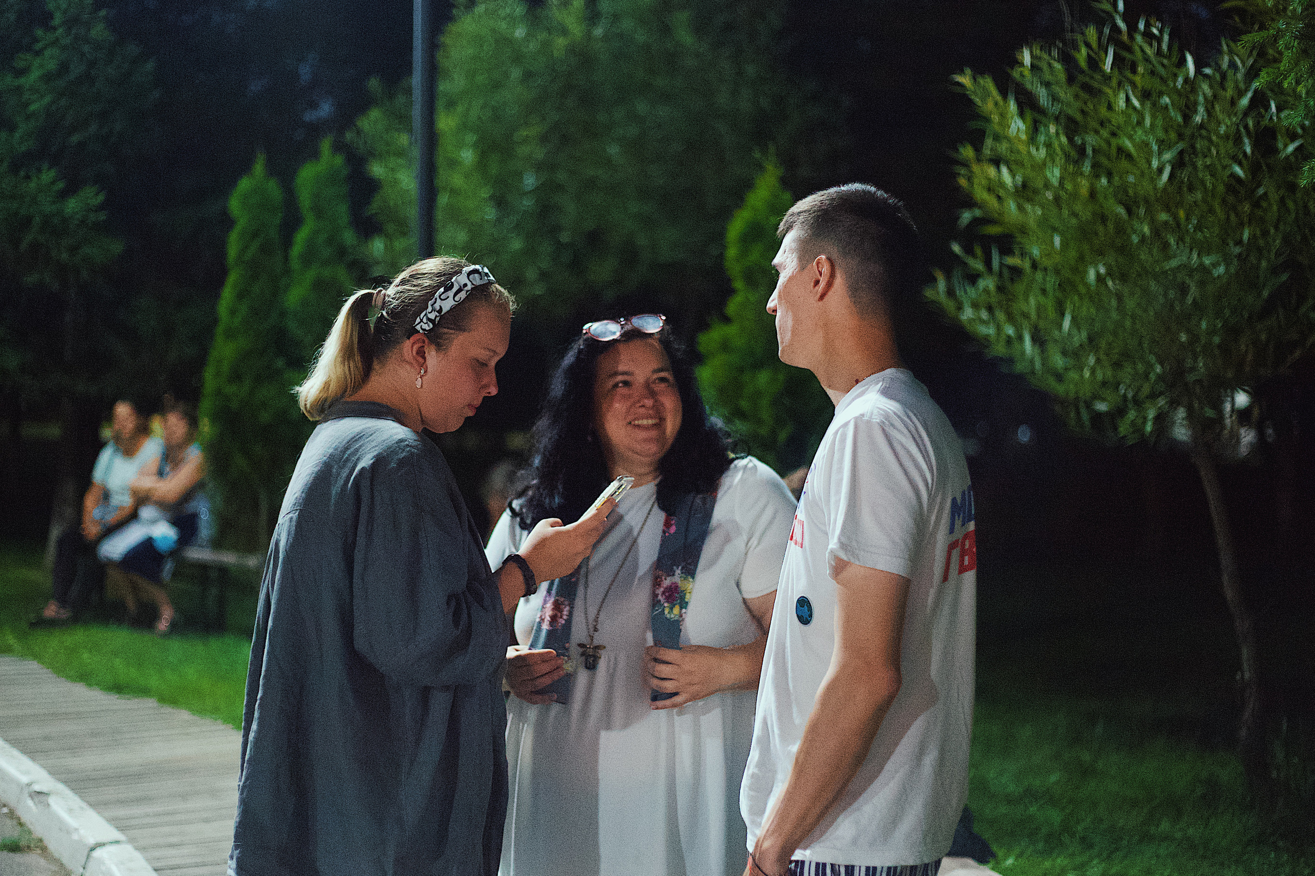 Ночь в парке. Виктория Еремина — фотограф и видеограф в Москве
