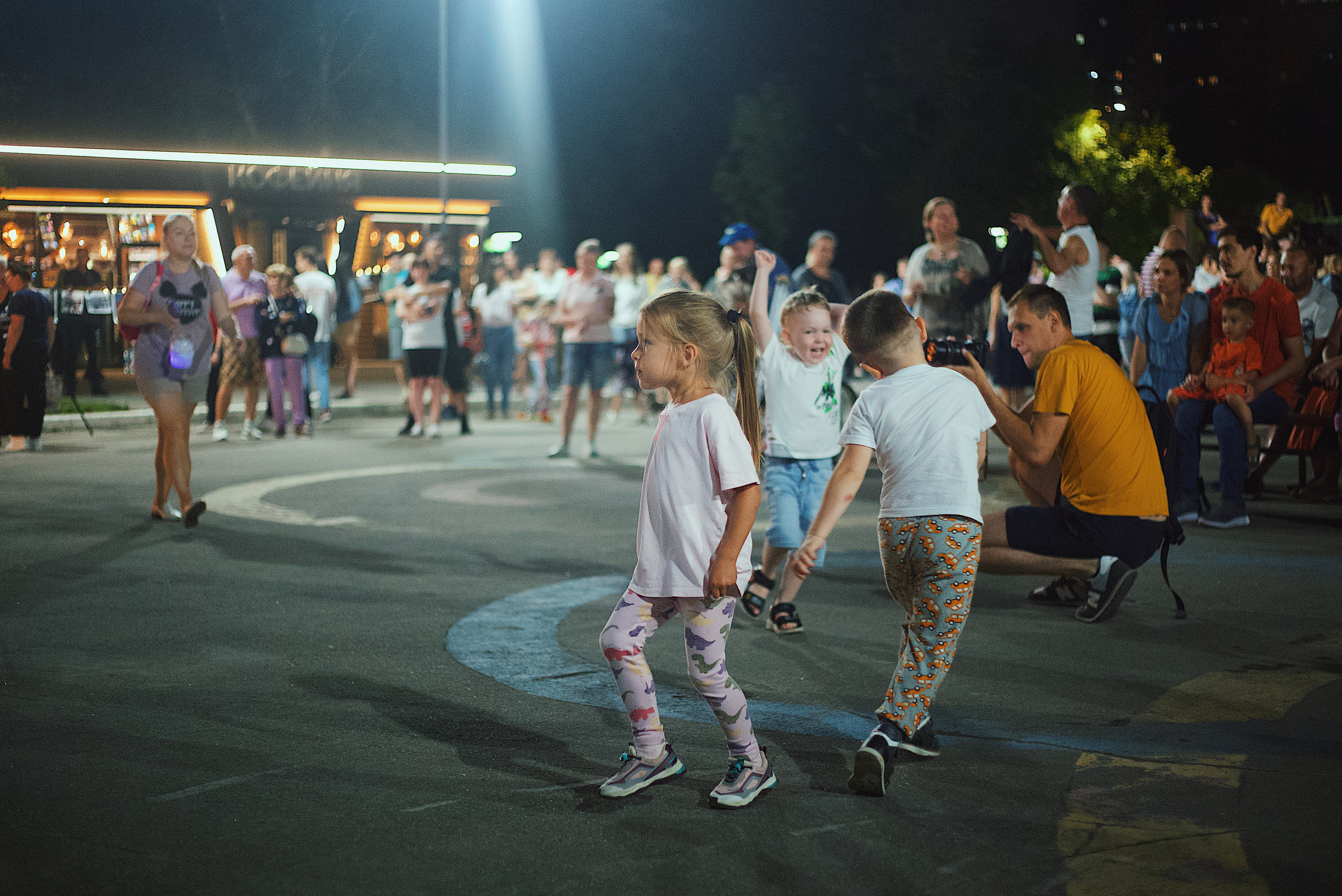 Ночь в парке. Виктория Еремина — фотограф и видеограф в Москве