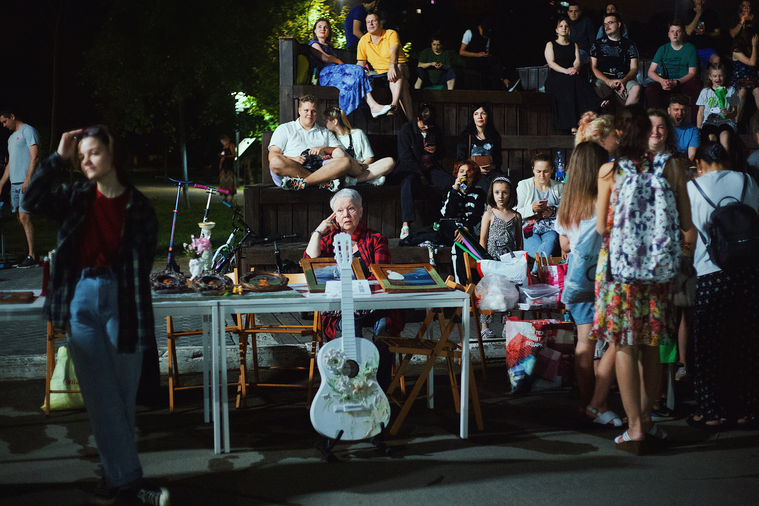 Ночь в парке. Виктория Еремина — фотограф и видеограф в Москве