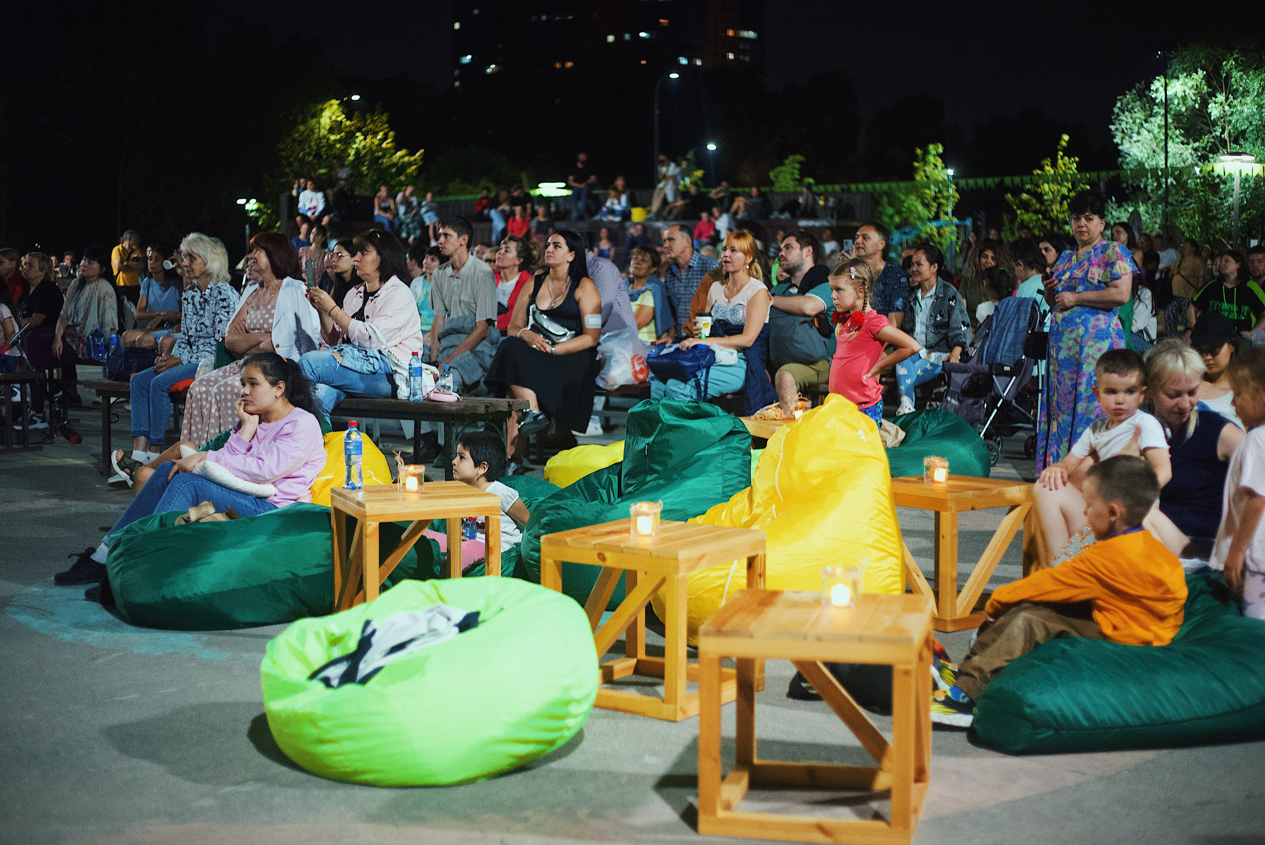 Ночь в парке. Виктория Еремина — фотограф и видеограф в Москве