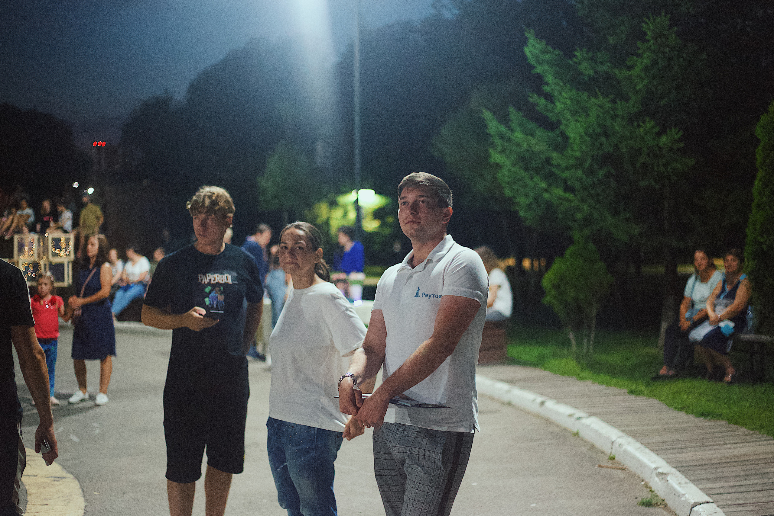 Ночь в парке. Виктория Еремина — фотограф и видеограф в Москве