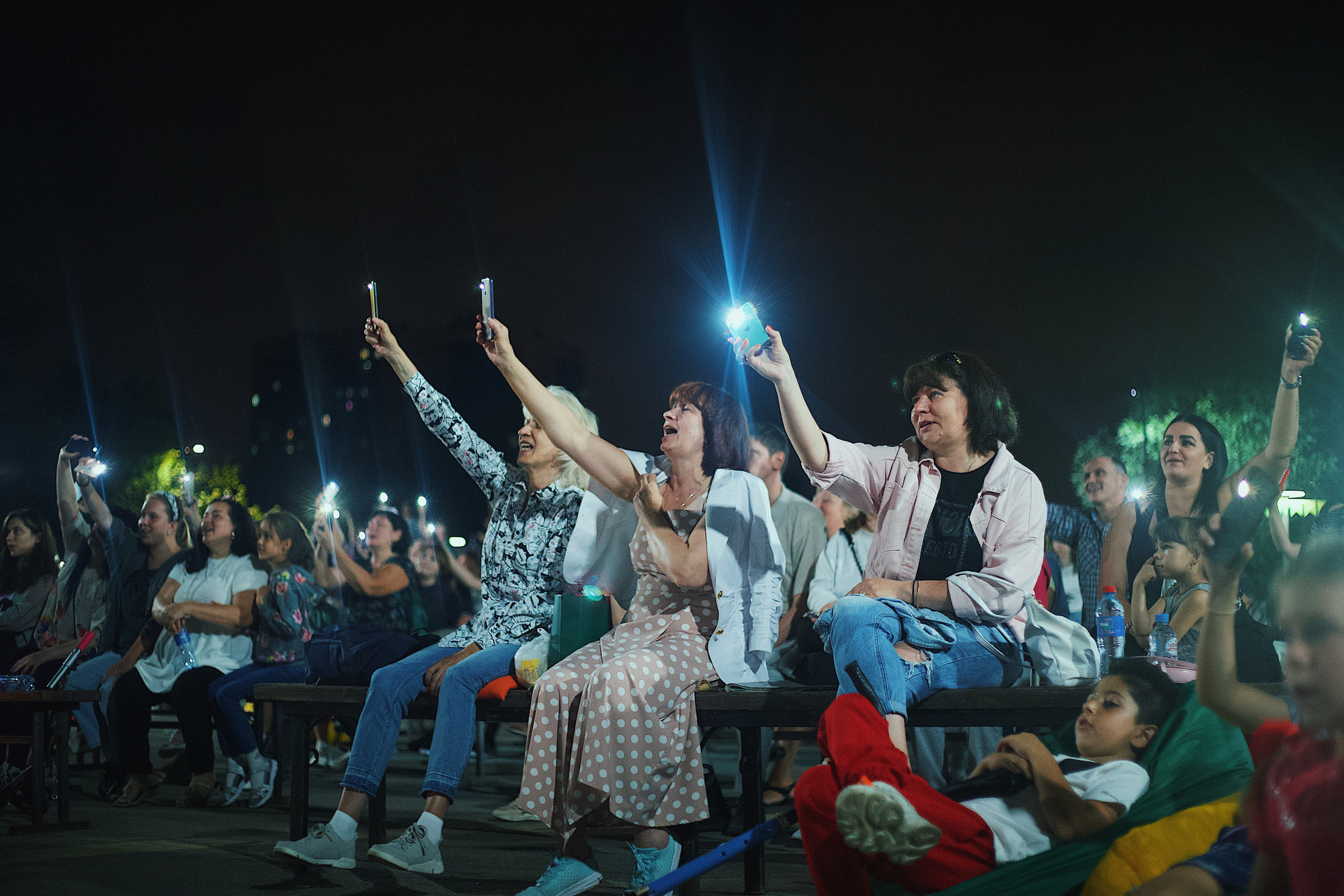 Ночь в парке. Виктория Еремина — фотограф и видеограф в Москве