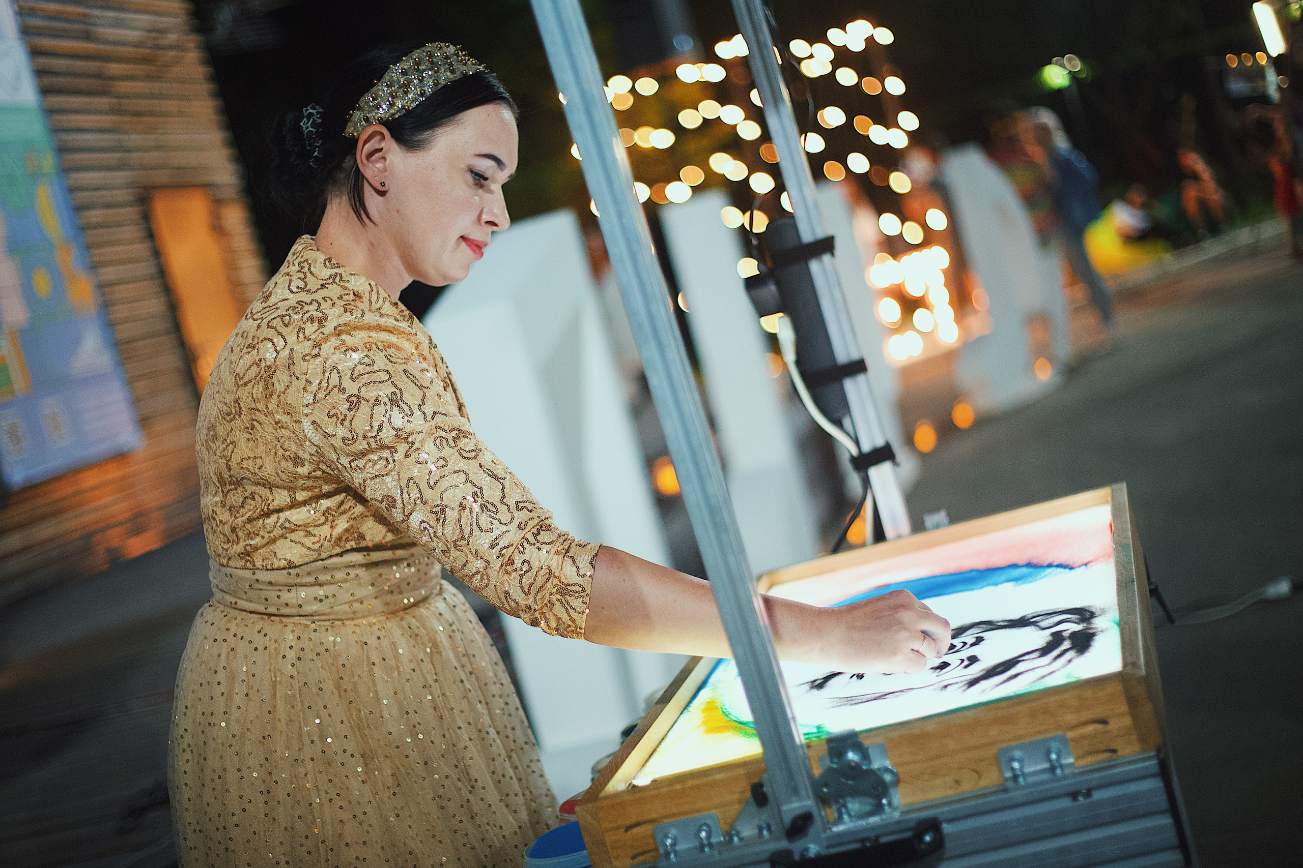 Ночь в парке. Виктория Еремина — фотограф и видеограф в Москве