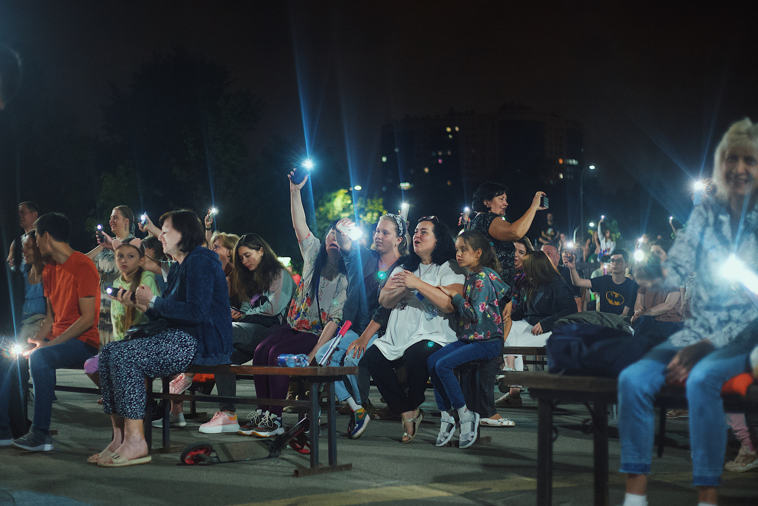 Ночь в парке. Виктория Еремина — фотограф и видеограф в Москве