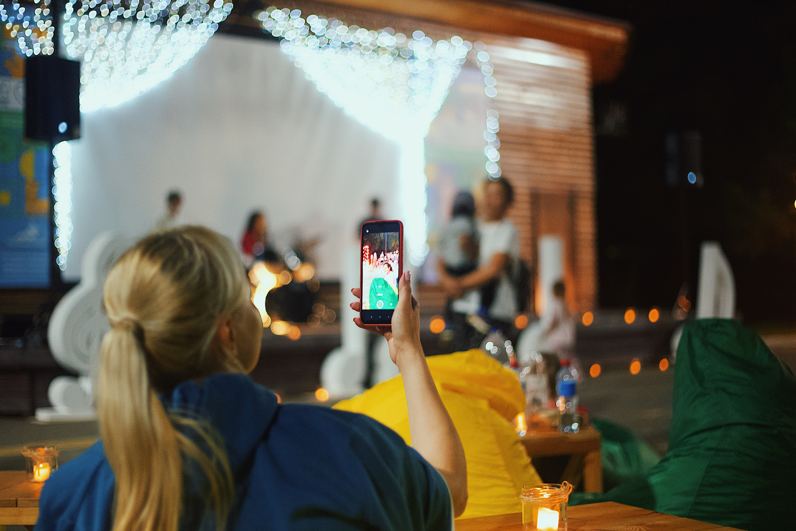 Ночь в парке. Виктория Еремина — фотограф и видеограф в Москве