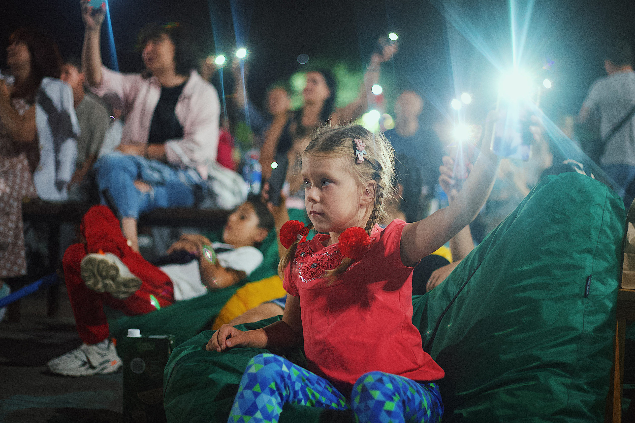 Ночь в парке. Виктория Еремина — фотограф и видеограф в Москве