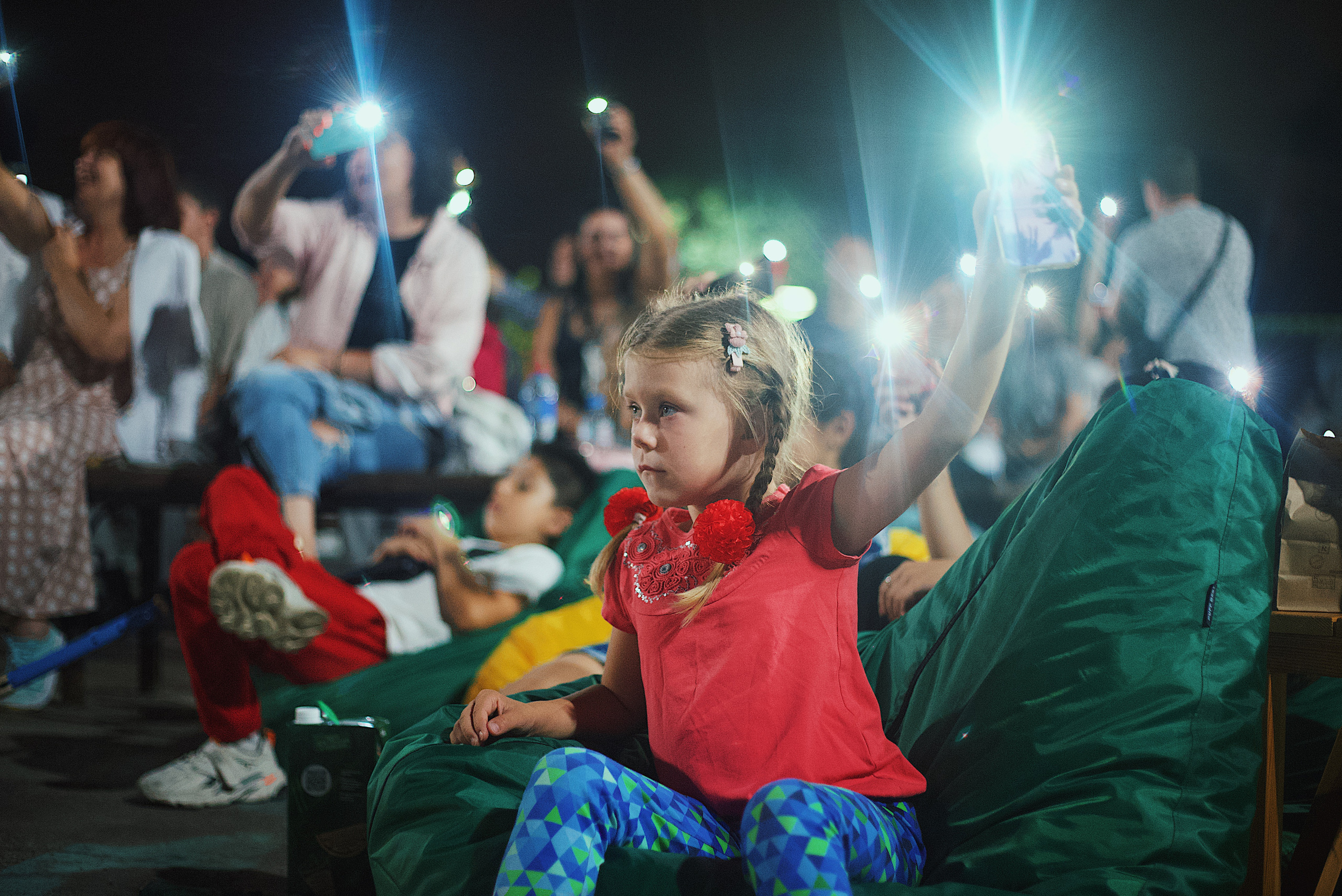 Ночь в парке. Виктория Еремина — фотограф и видеограф в Москве