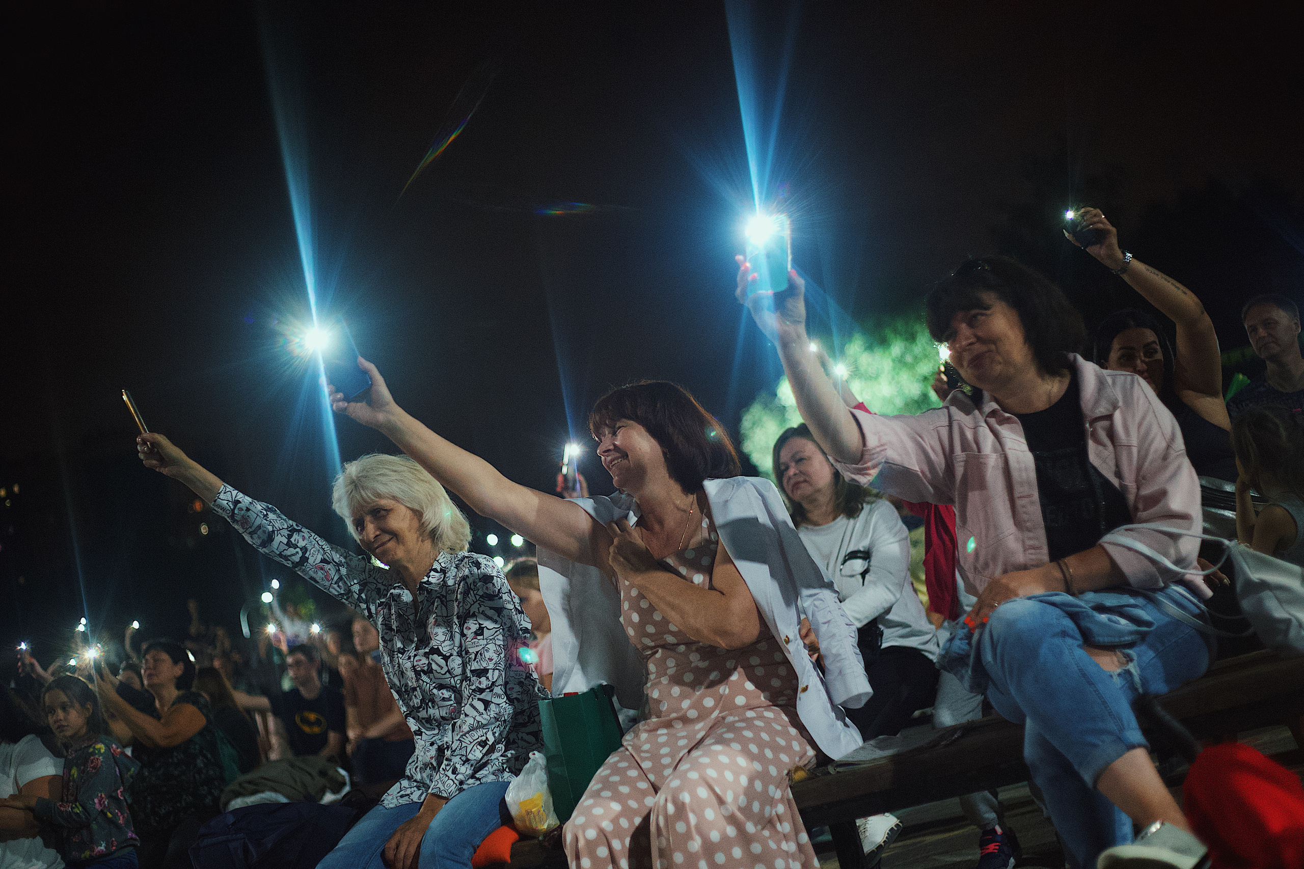 Ночь в парке. Виктория Еремина — фотограф и видеограф в Москве