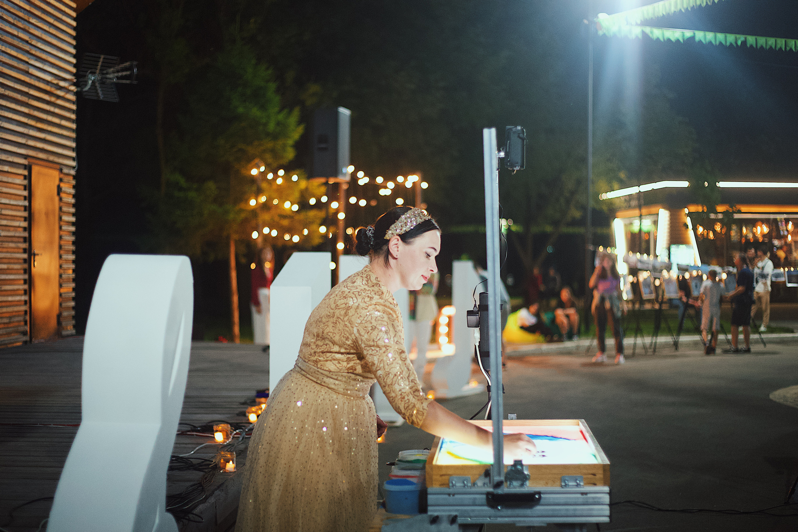 Ночь в парке. Виктория Еремина — фотограф и видеограф в Москве