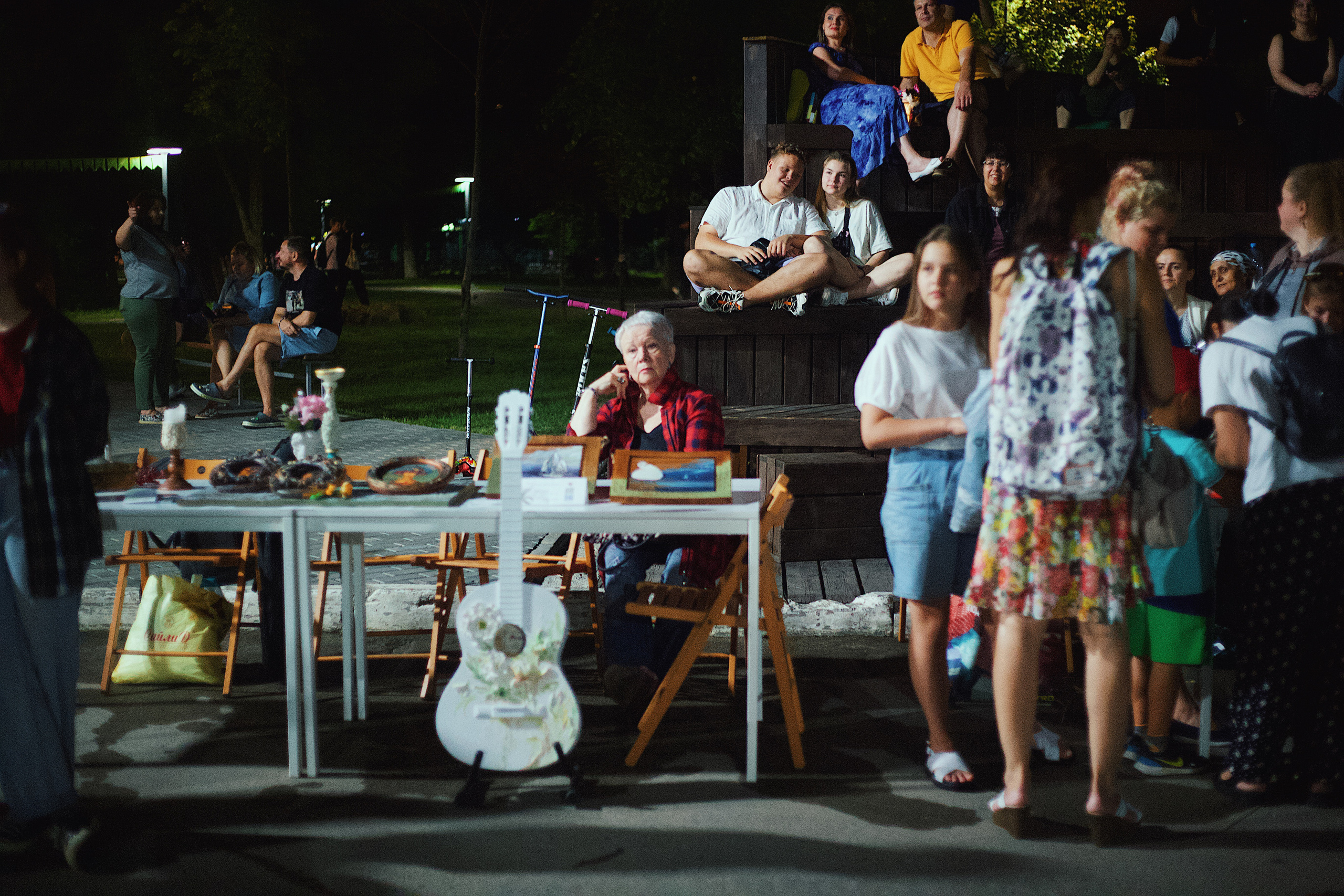Ночь в парке. Виктория Еремина — фотограф и видеограф в Москве