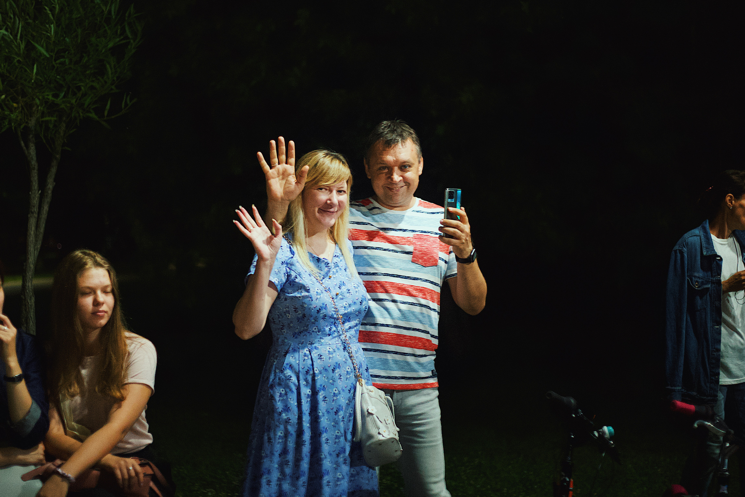 Ночь в парке. Виктория Еремина — фотограф и видеограф в Москве