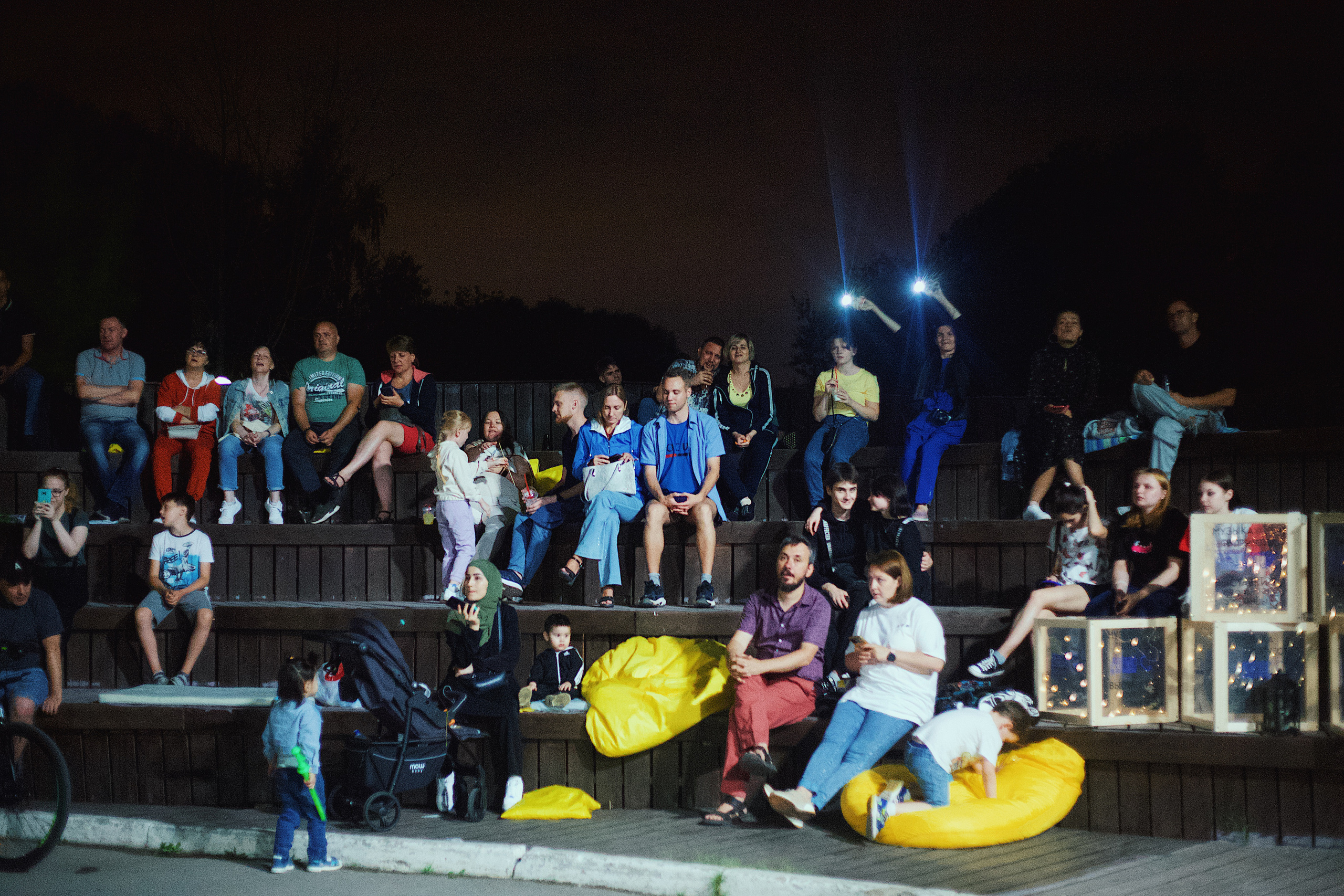 Ночь в парке. Виктория Еремина — фотограф и видеограф в Москве