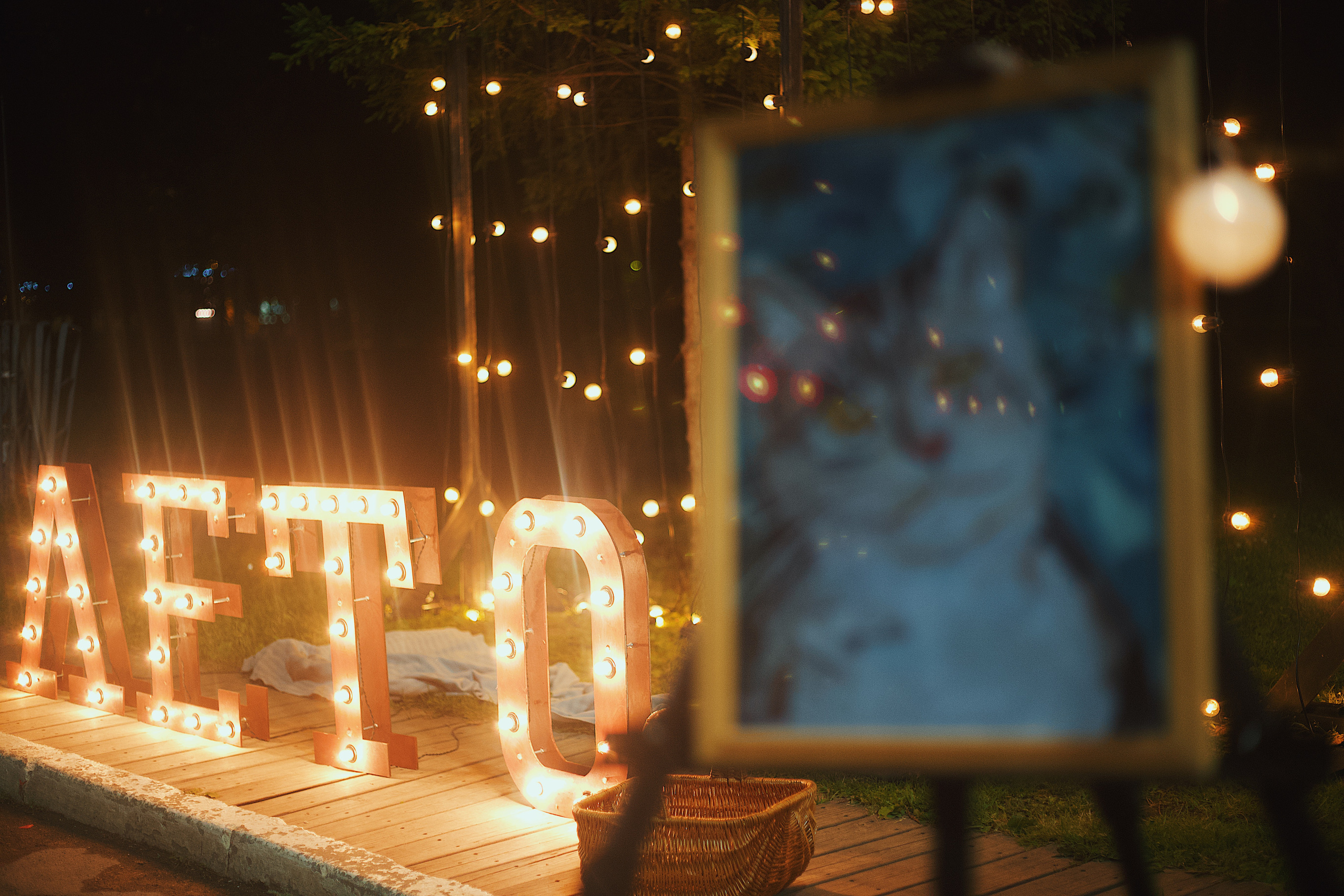 Ночь в парке. Виктория Еремина — фотограф и видеограф в Москве