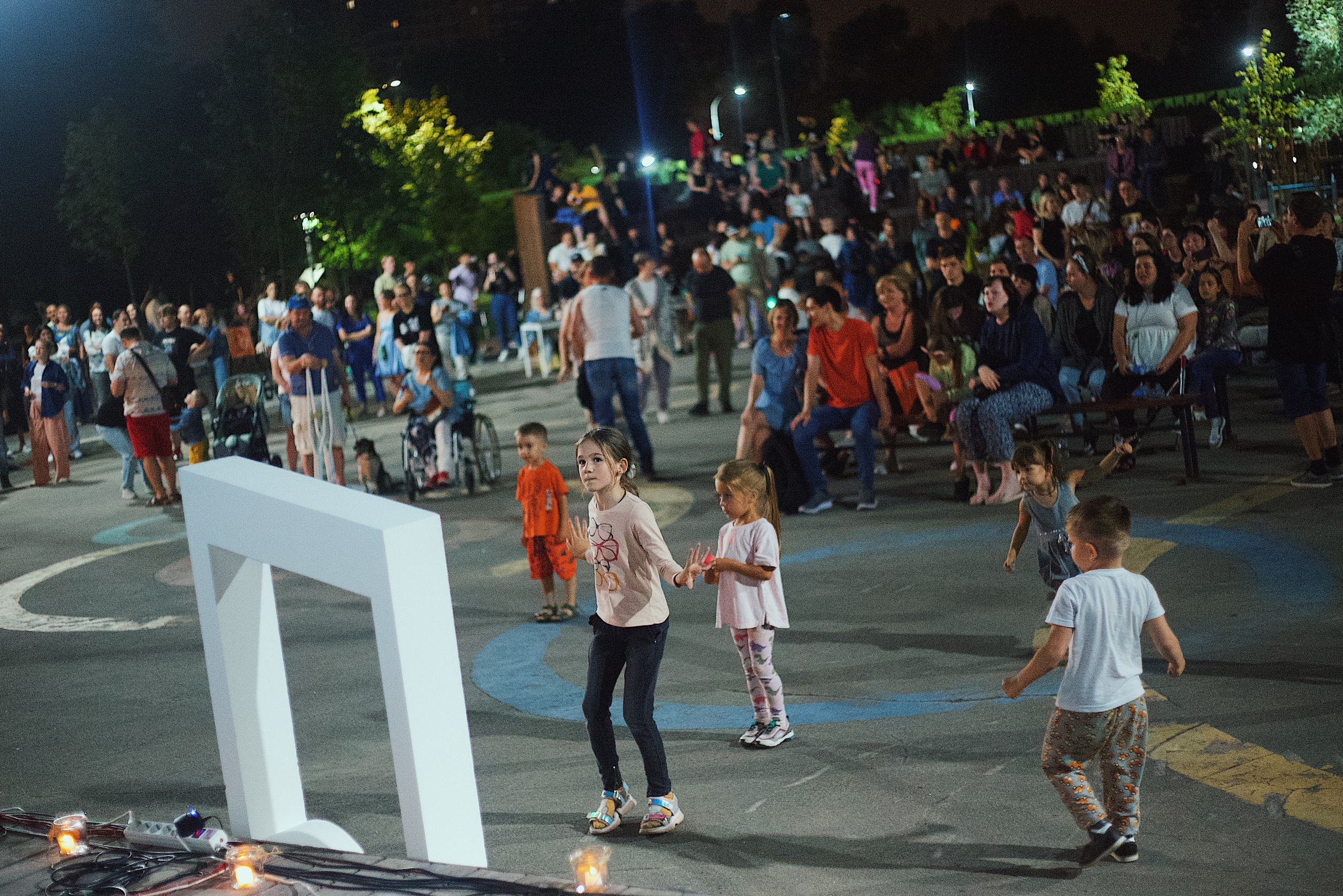Ночь в парке. Виктория Еремина — фотограф и видеограф в Москве