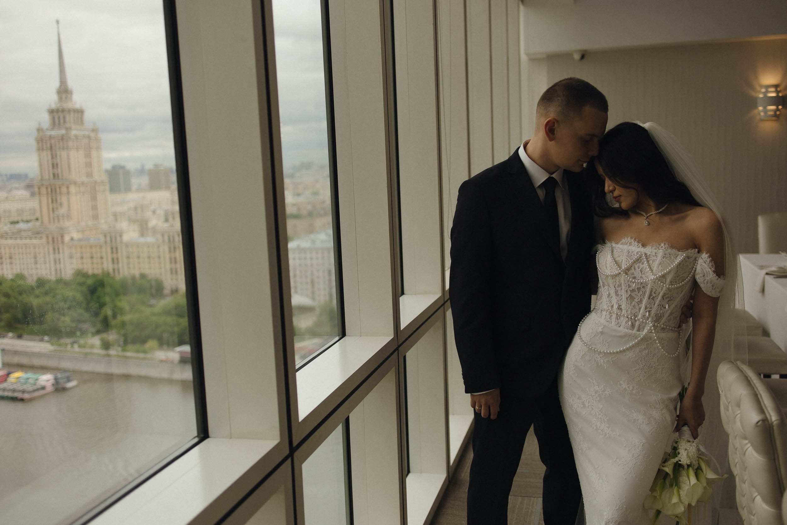 Любовь над городом. Свадебный фотограф Семен Матвин