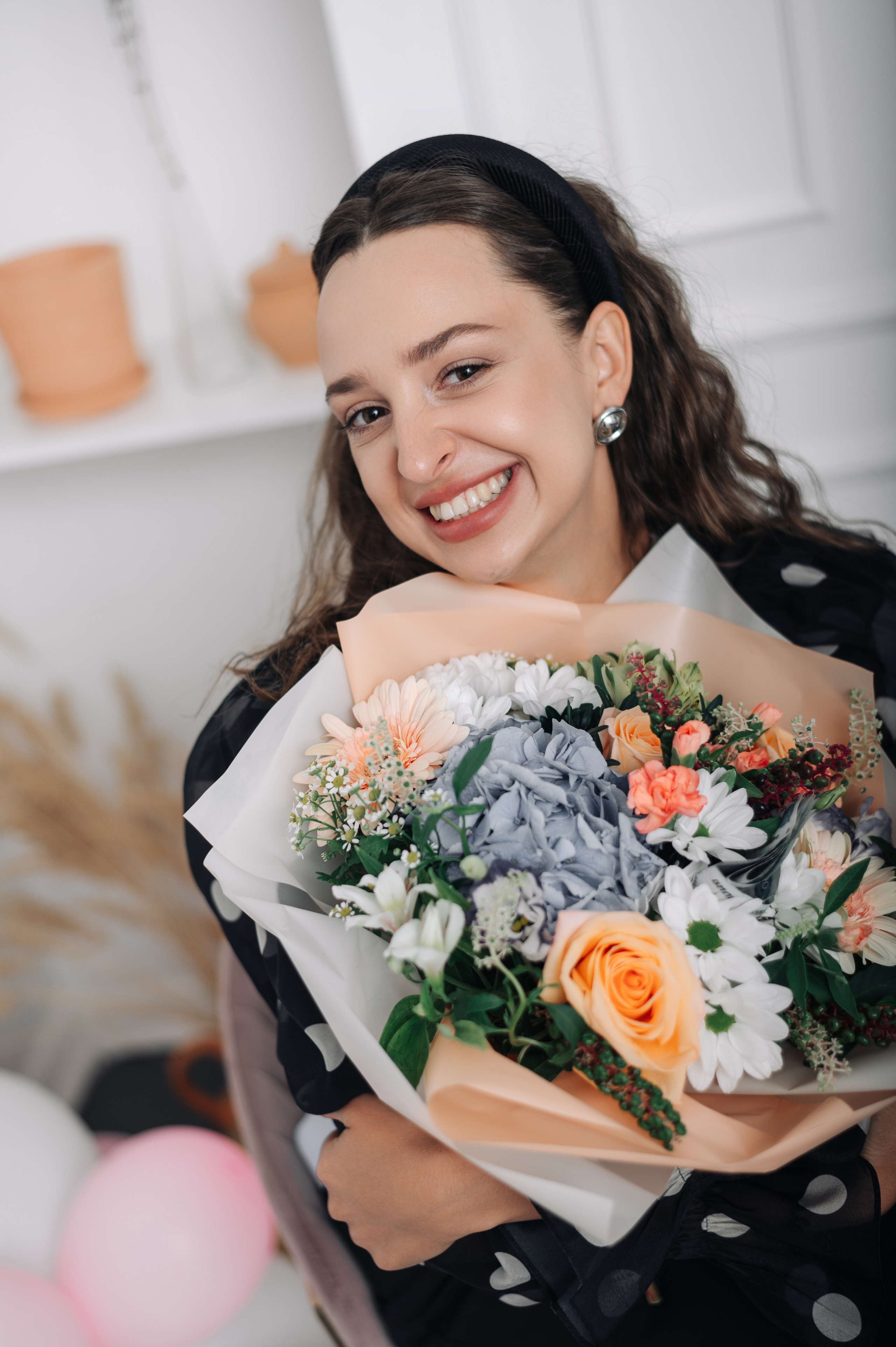 Фотосъемка дня рождения Ольги в фотостудии. Фотограф в Липецке Ковалько Евгений