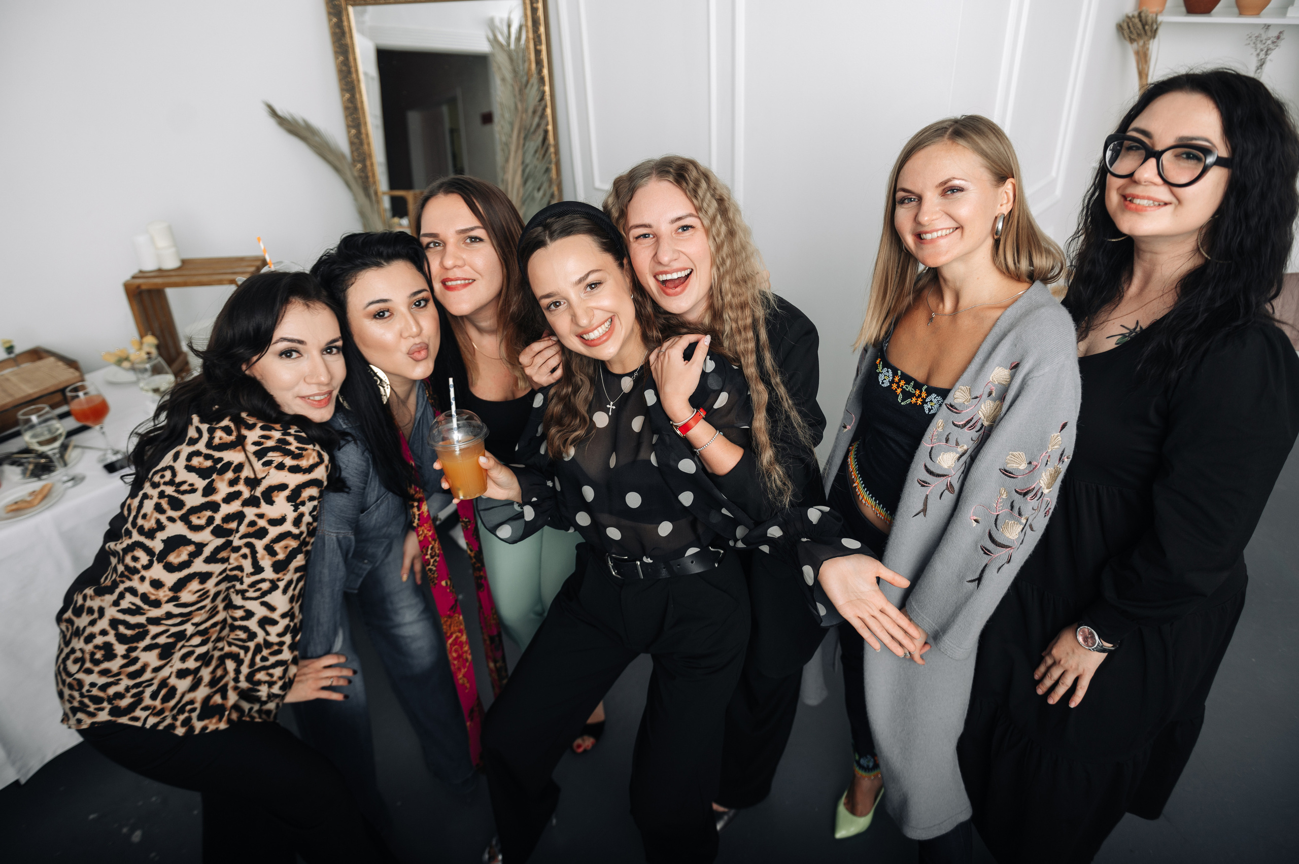 Фотосъемка дня рождения Ольги в фотостудии. Фотограф в Липецке Ковалько Евгений