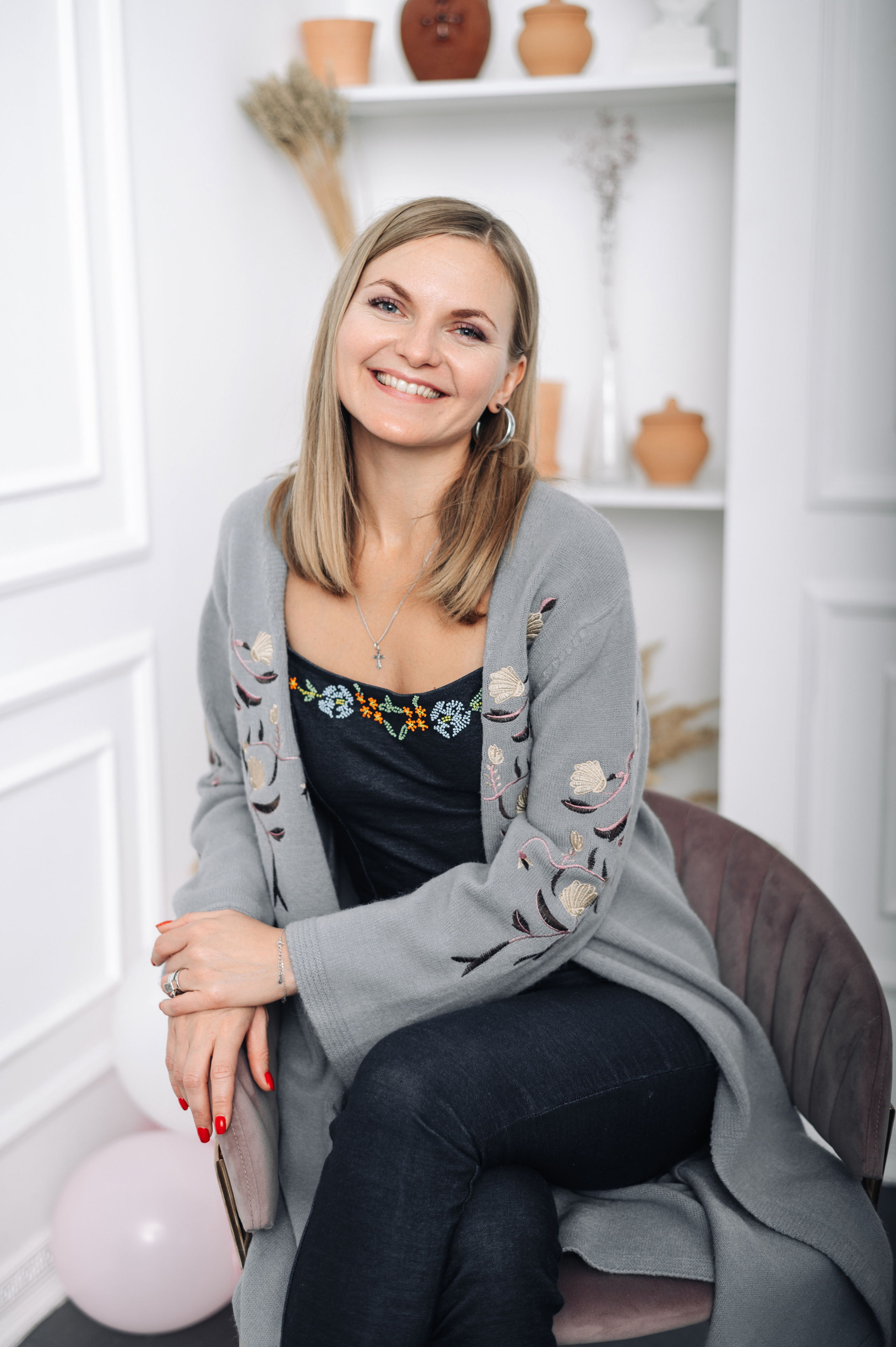 Фотосъемка дня рождения Ольги в фотостудии. Фотограф в Липецке Ковалько Евгений