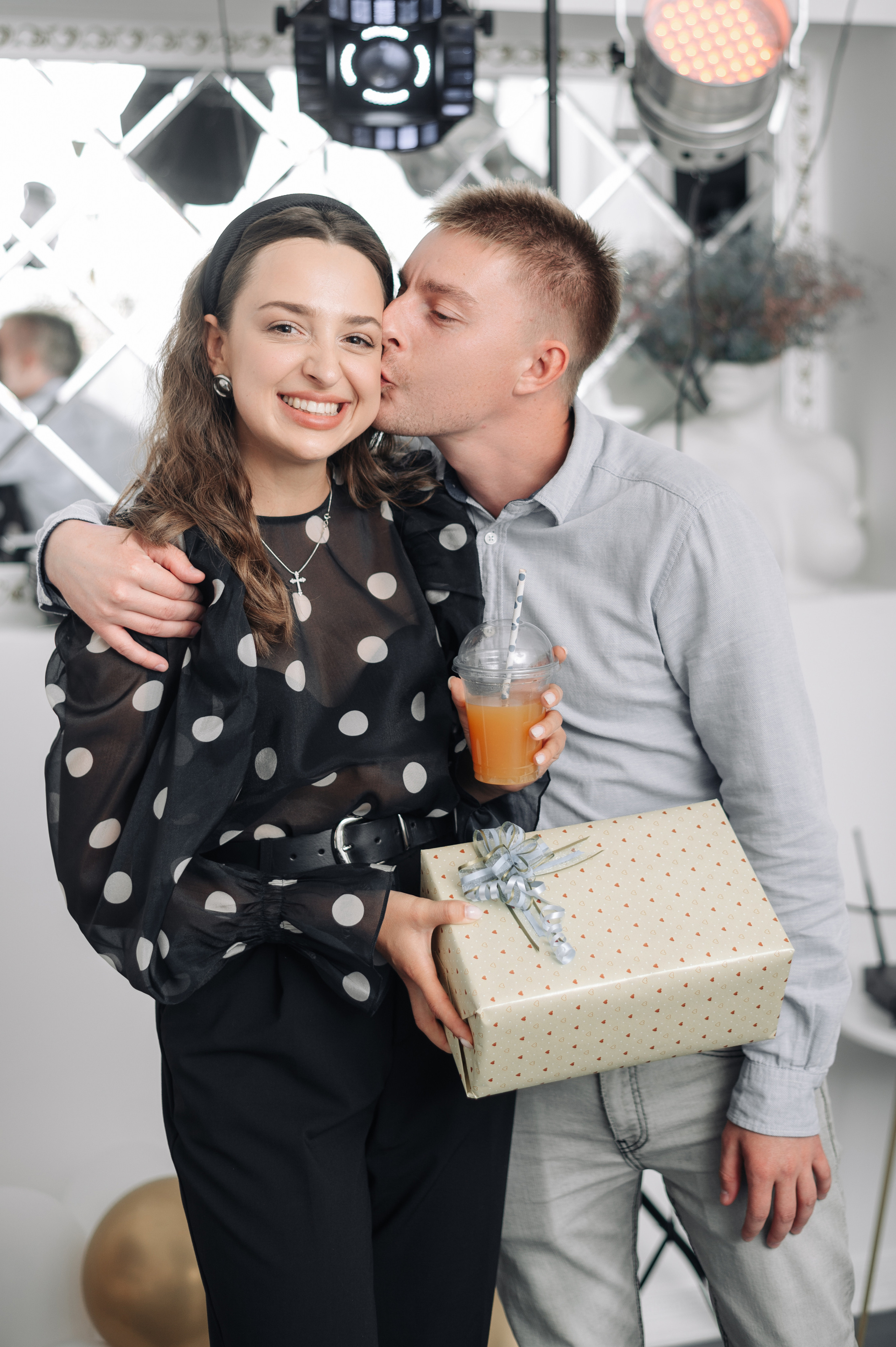 Фотосъемка дня рождения Ольги в фотостудии. Фотограф в Липецке Ковалько Евгений