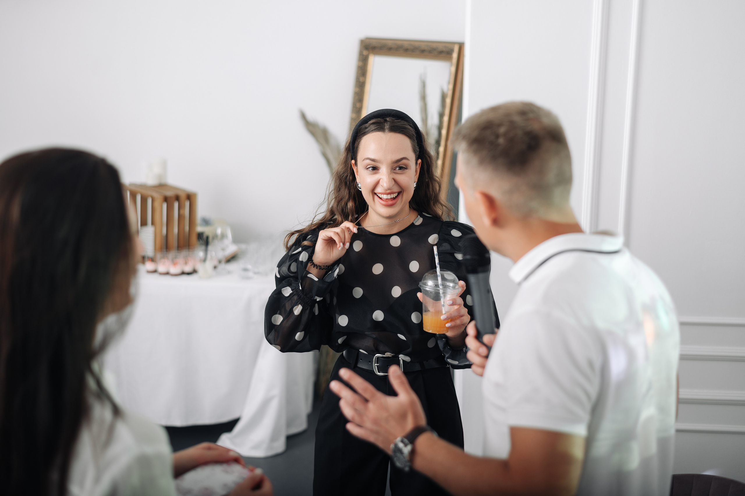 Фотосъемка дня рождения Ольги в фотостудии. Фотограф в Липецке Ковалько Евгений