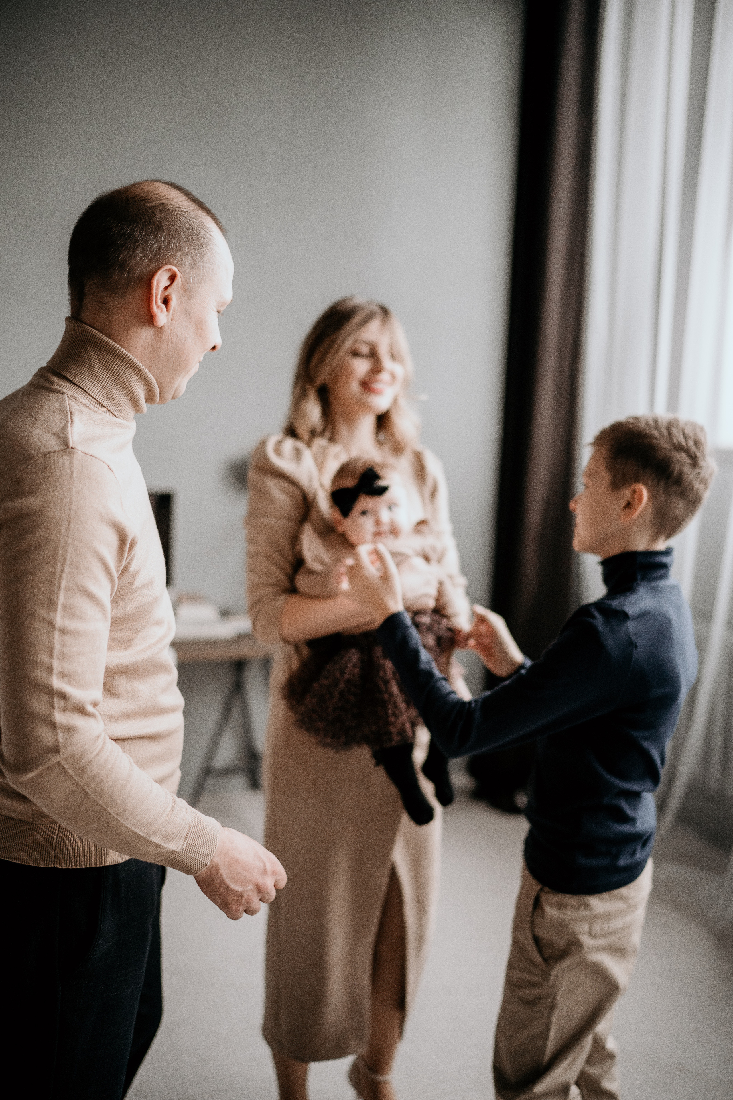 Когда семья вместе. Искренний фотограф