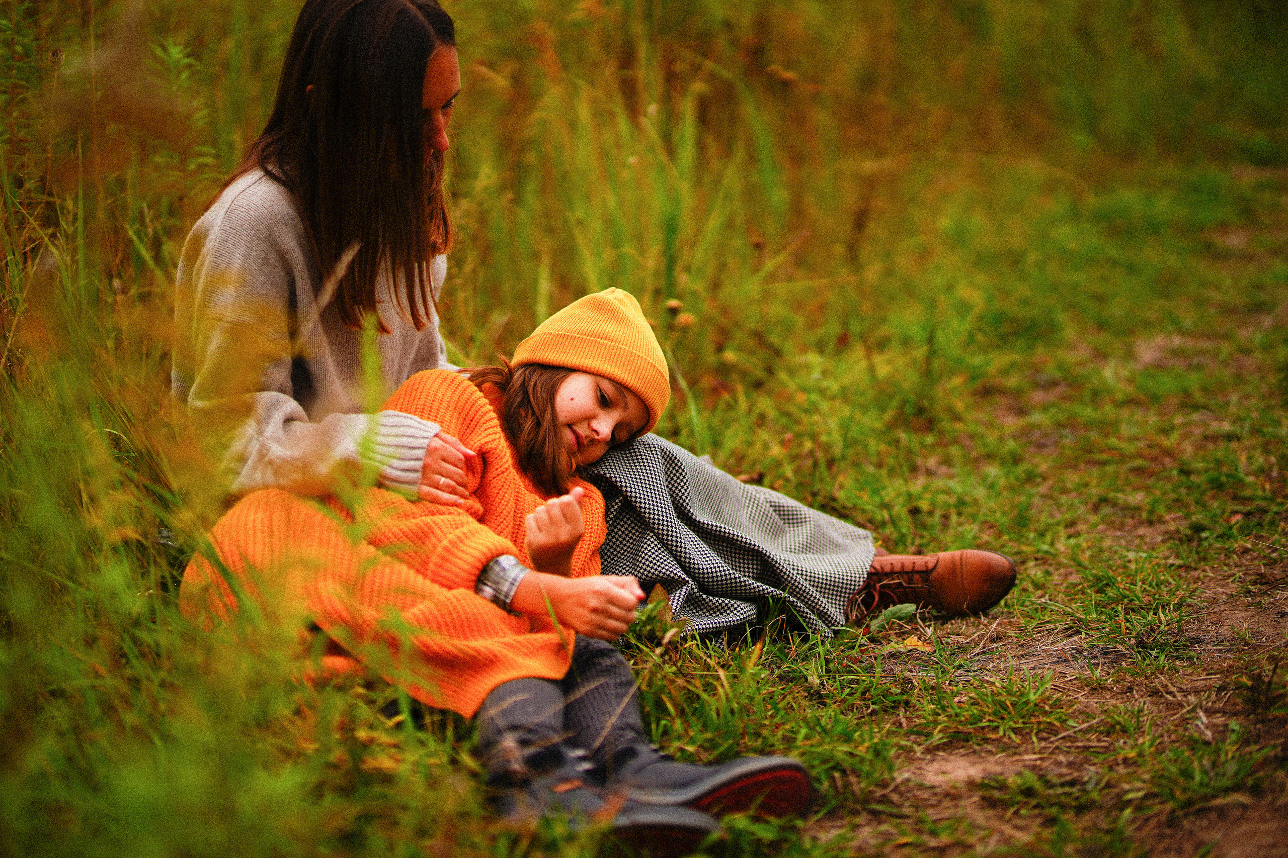Ж е л т ы е  точки ромашек. Искренний фотограф