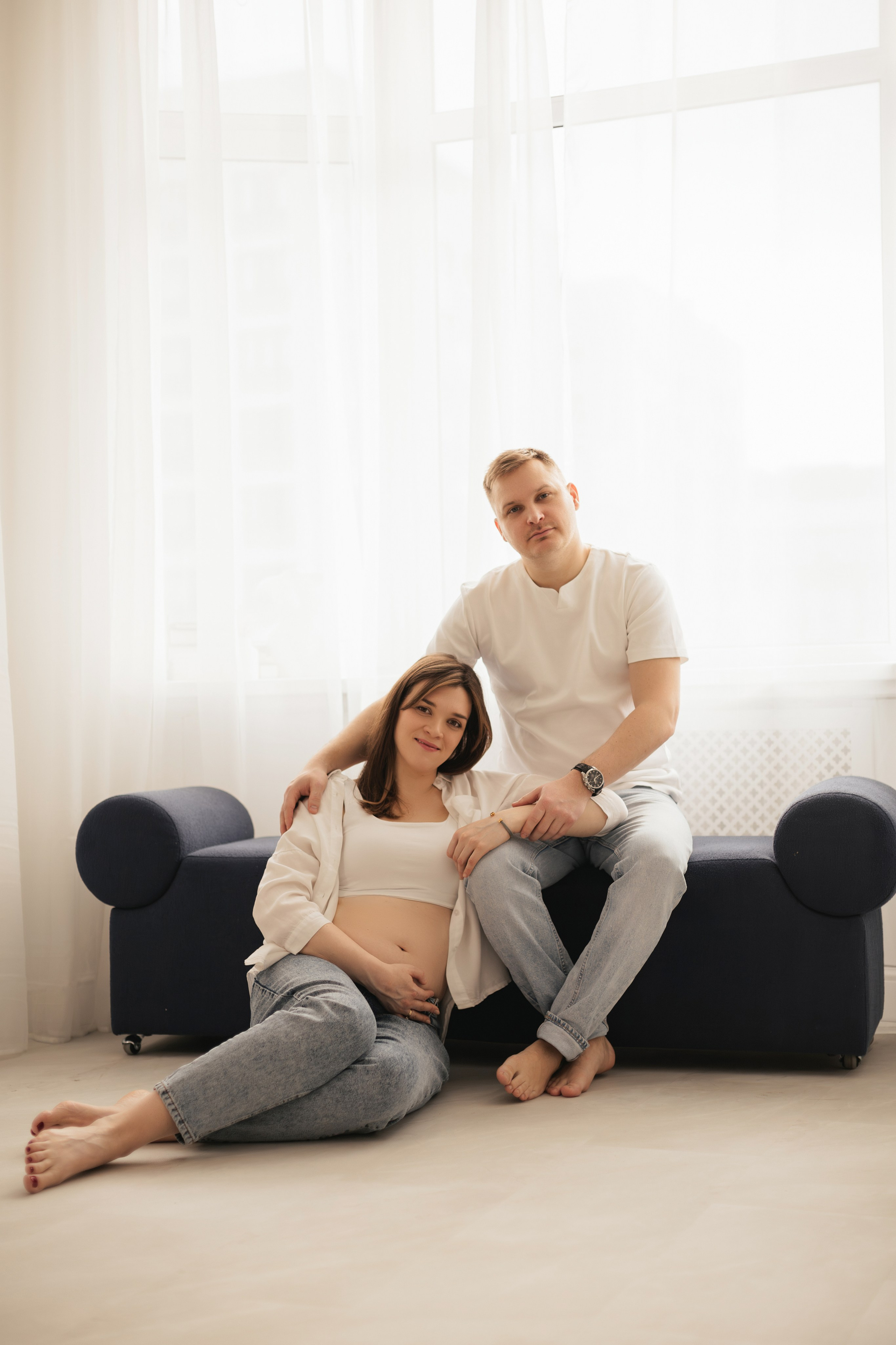 Дарья. Анастасия, Фотограф женского портрета и беременности в стиле vogue