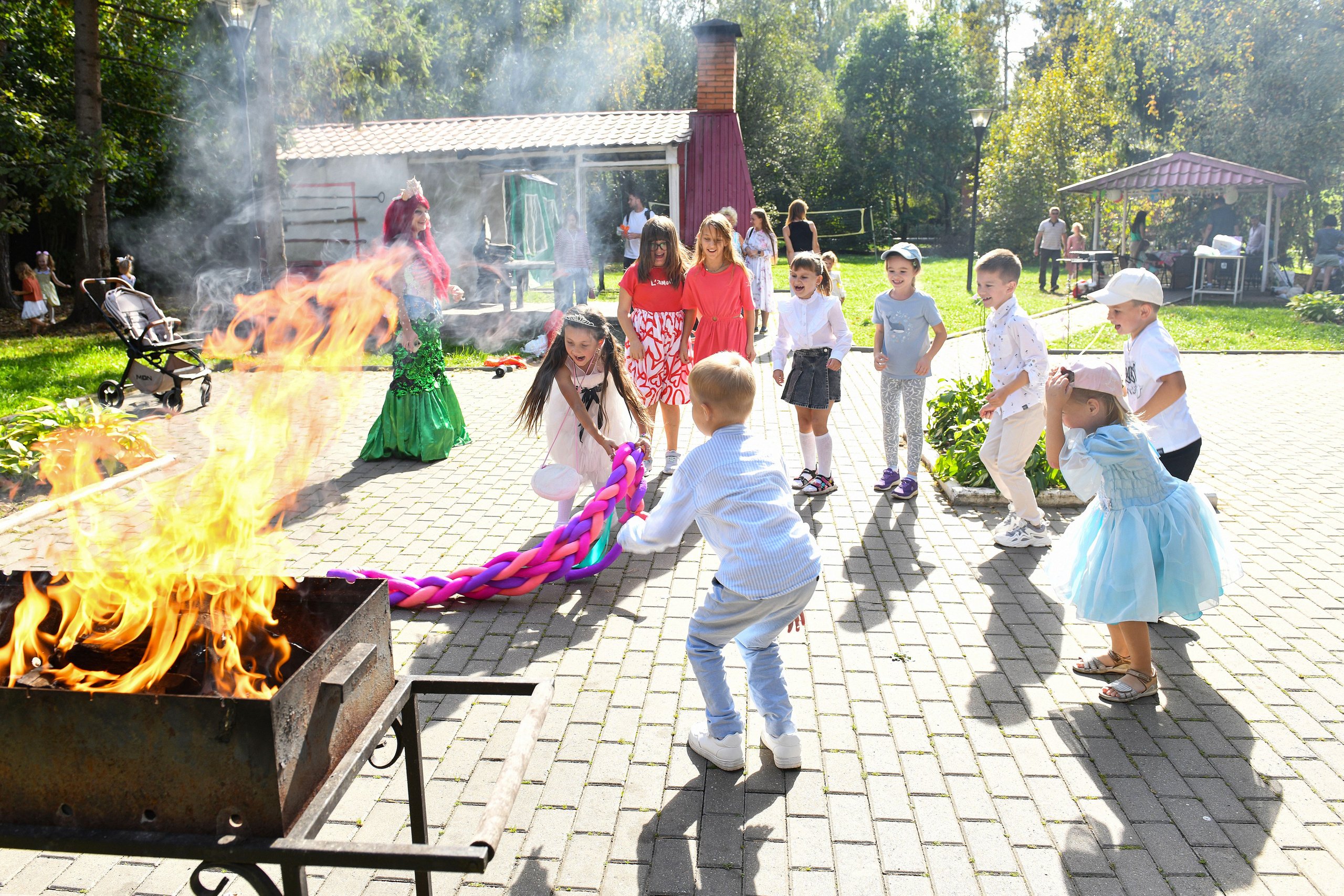 День рождения на природе. Свадебный и портретный фотограф в Москве Галина Борисова