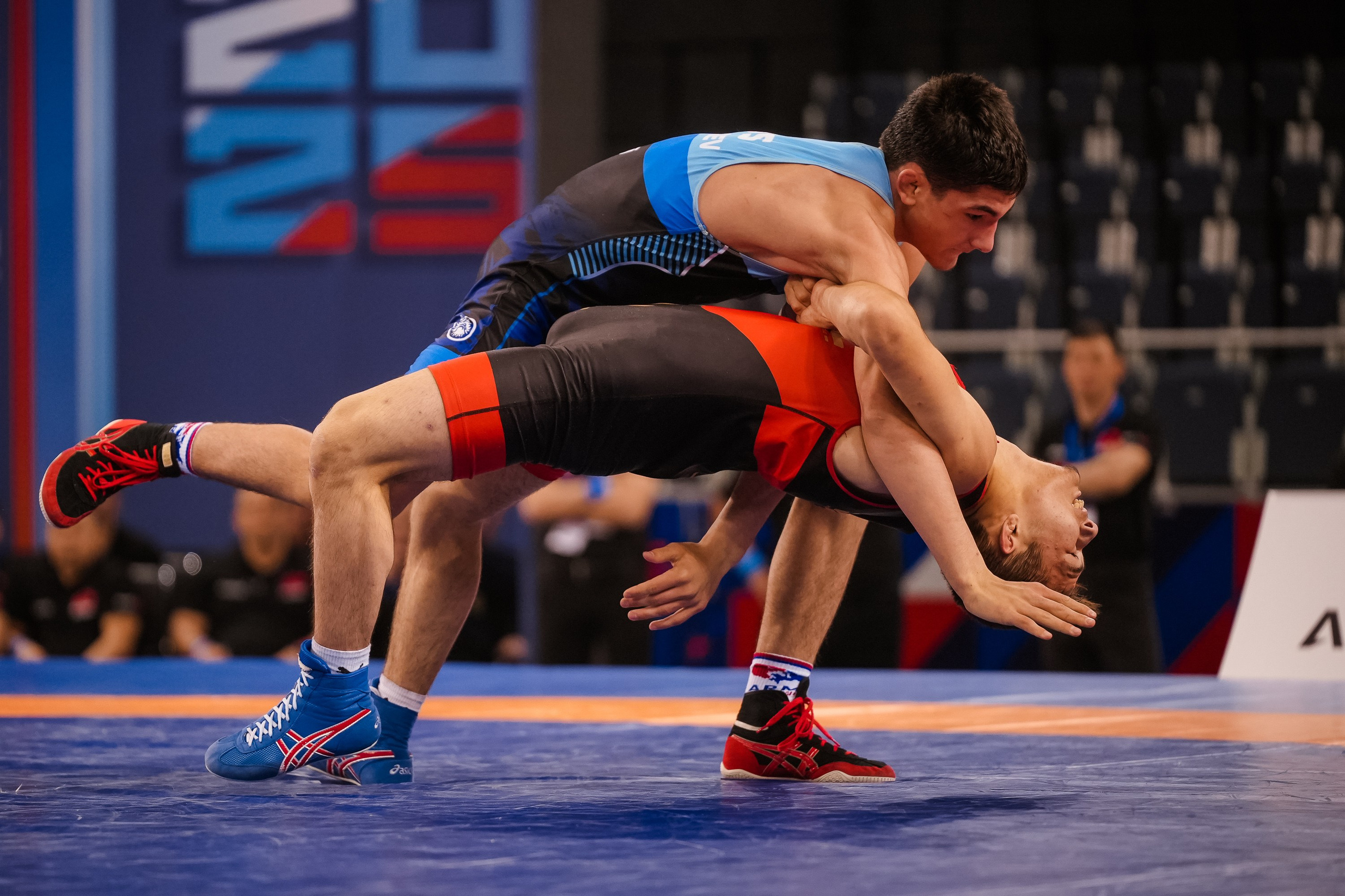 Первенство России по вольной борьбе среди юношей до 16 лет. Красноярск 2025. Фотограф Анна Герман. Красноярск